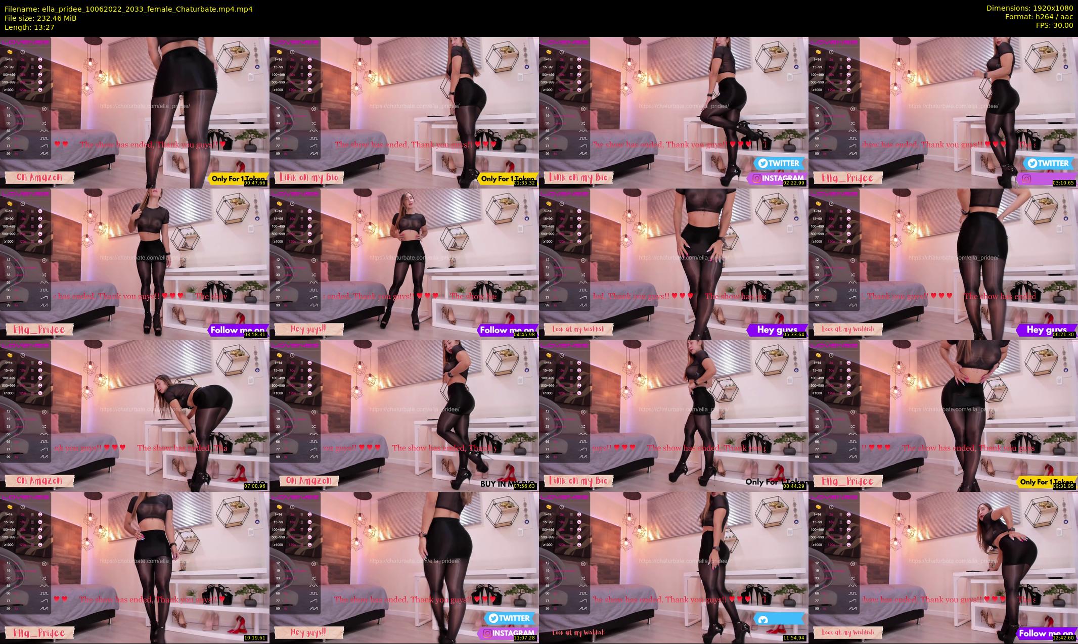 ella_pridee — 14 minute Chaturbate female cam show recording, 1080p, Jun 10, 2022