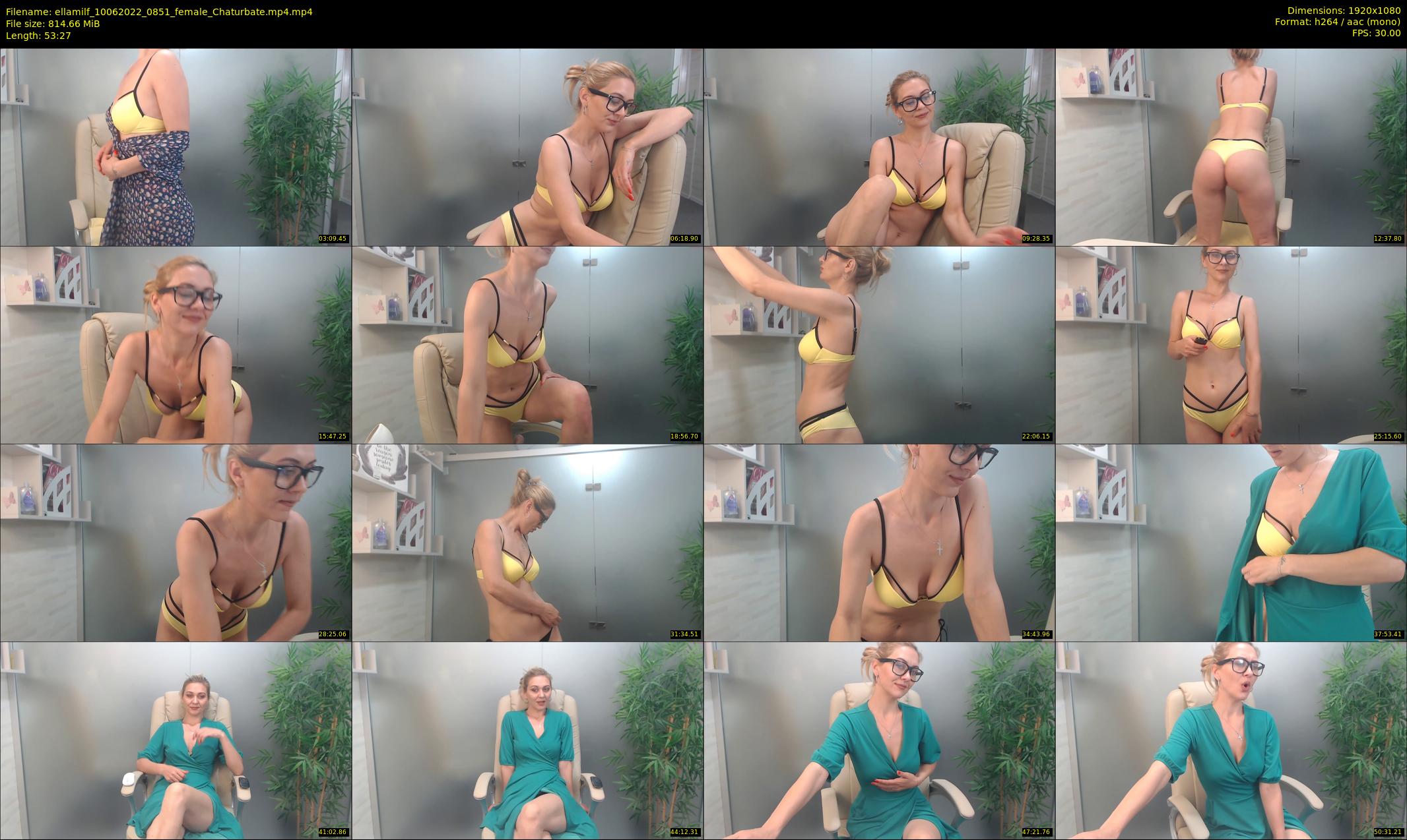ellamilf — 54 minute Chaturbate female cam show recording, 1080p, Jun 10, 2022