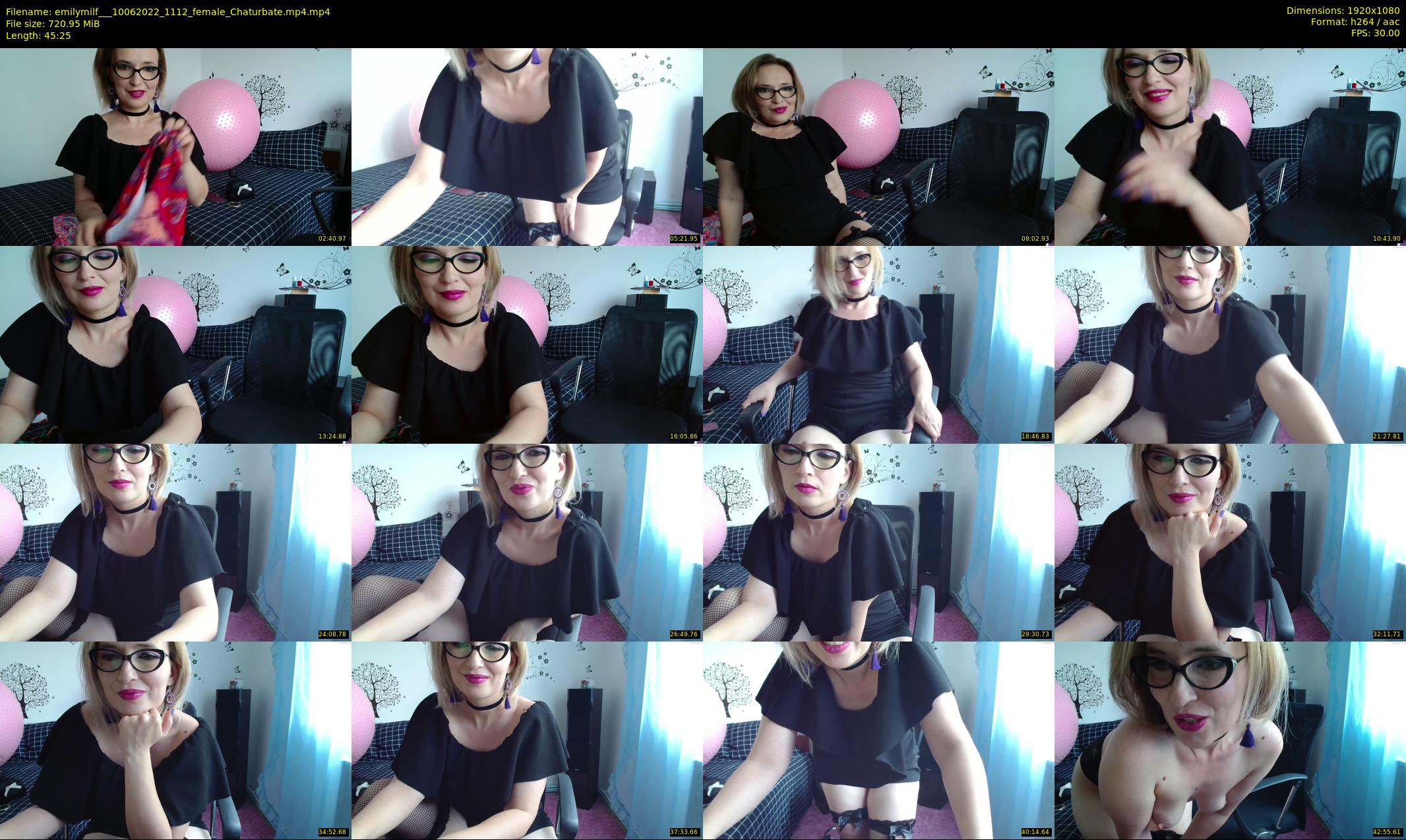 emilymilf__ — 46 minute Chaturbate female cam show recording, 1080p, Jun 10, 2022