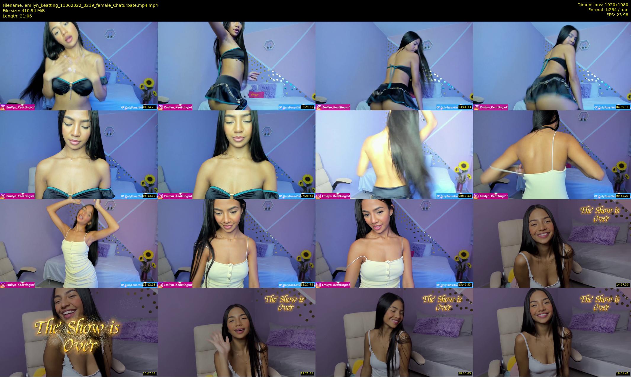 emilyn_keatting — 22 minute Chaturbate female cam show recording, 1080p, Jun 11, 2022