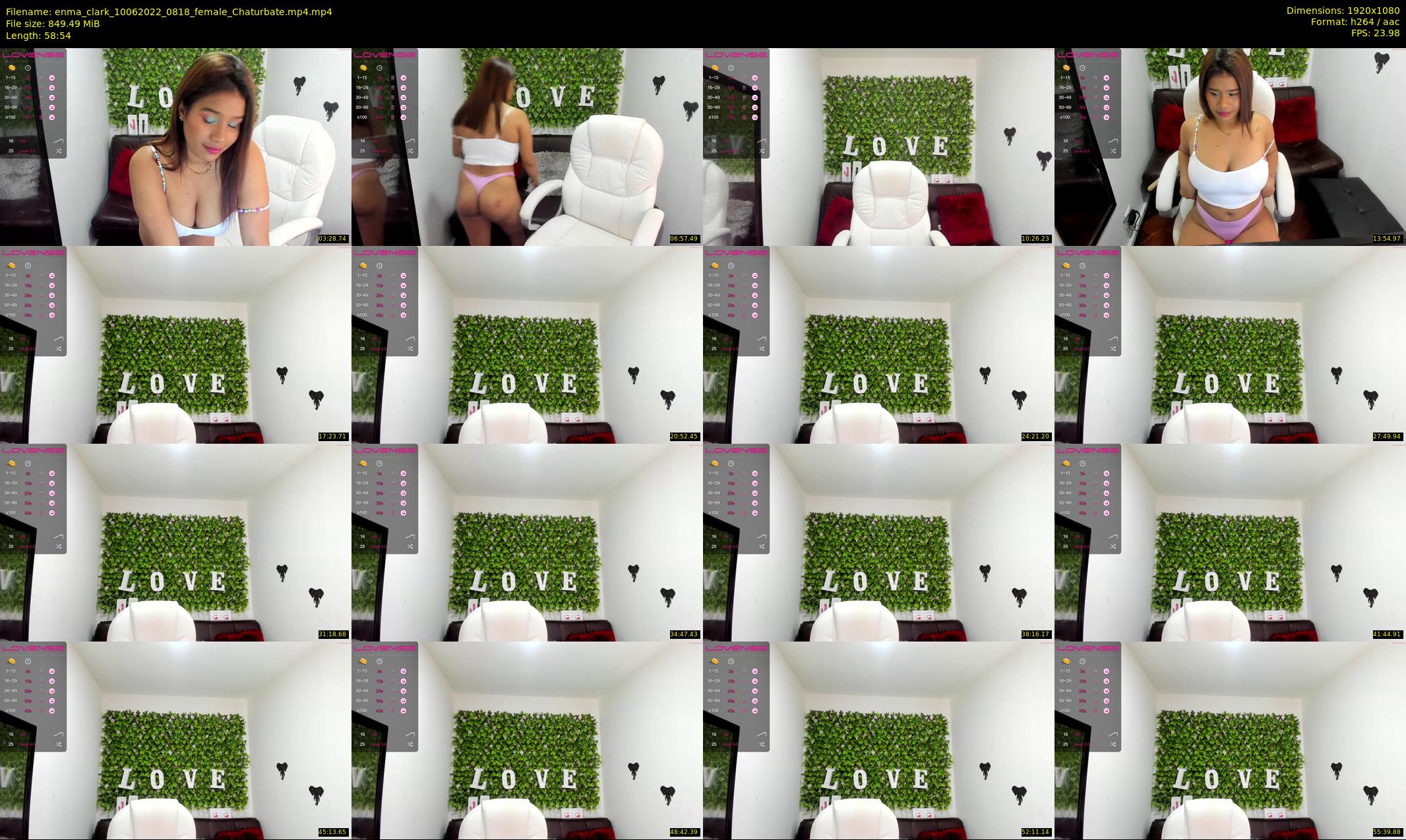 enma_clark — 59 minute Chaturbate female cam show recording, 1080p, Jun 10, 2022