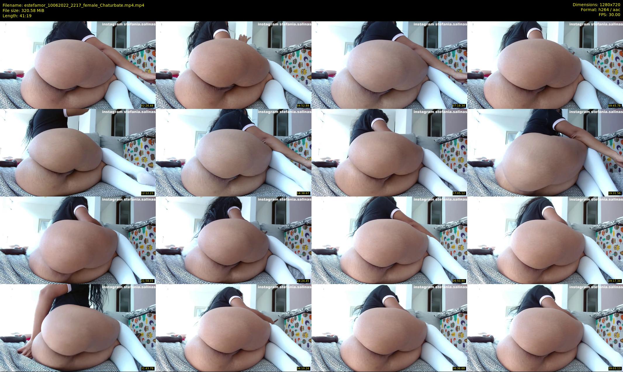 estefamor — 42 minute Chaturbate female cam show recording, 720p, Jun 10, 2022
