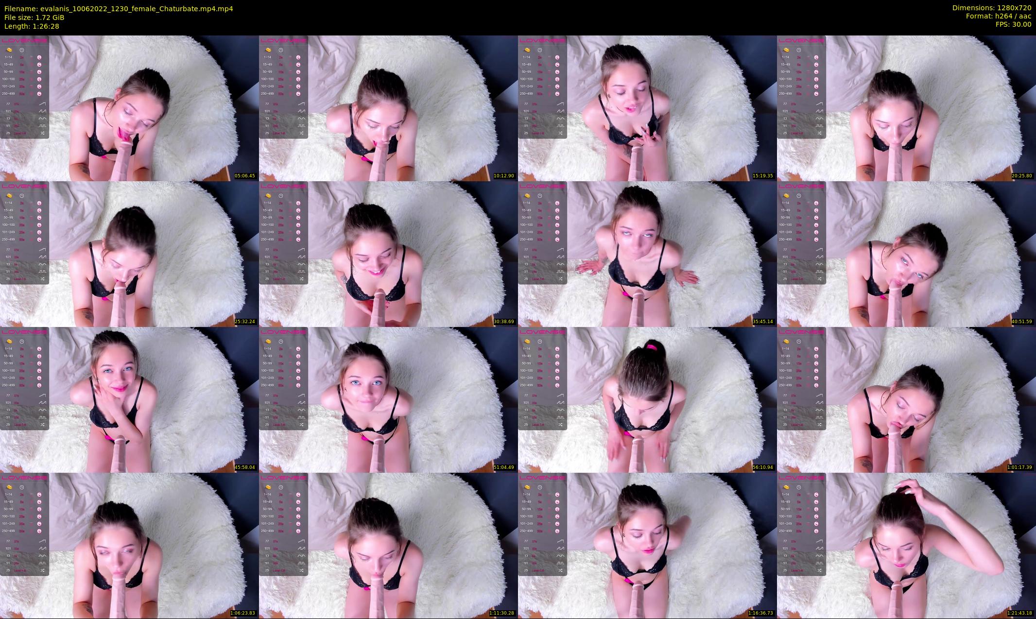 evalanis — 87 minute Chaturbate couple cam show recording, 720p, Jun 10, 2022