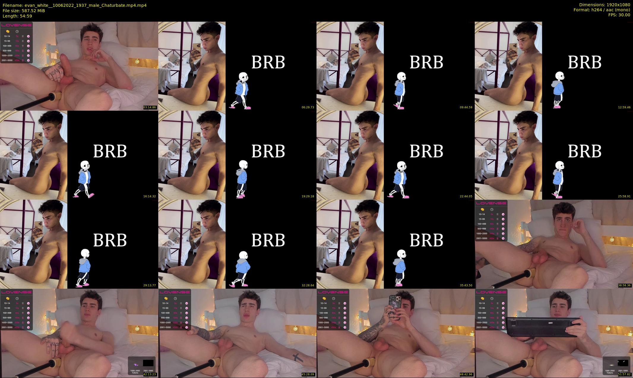 evan_white_ — 55 minute Chaturbate male cam show recording, 1080p, Jun 10, 2022