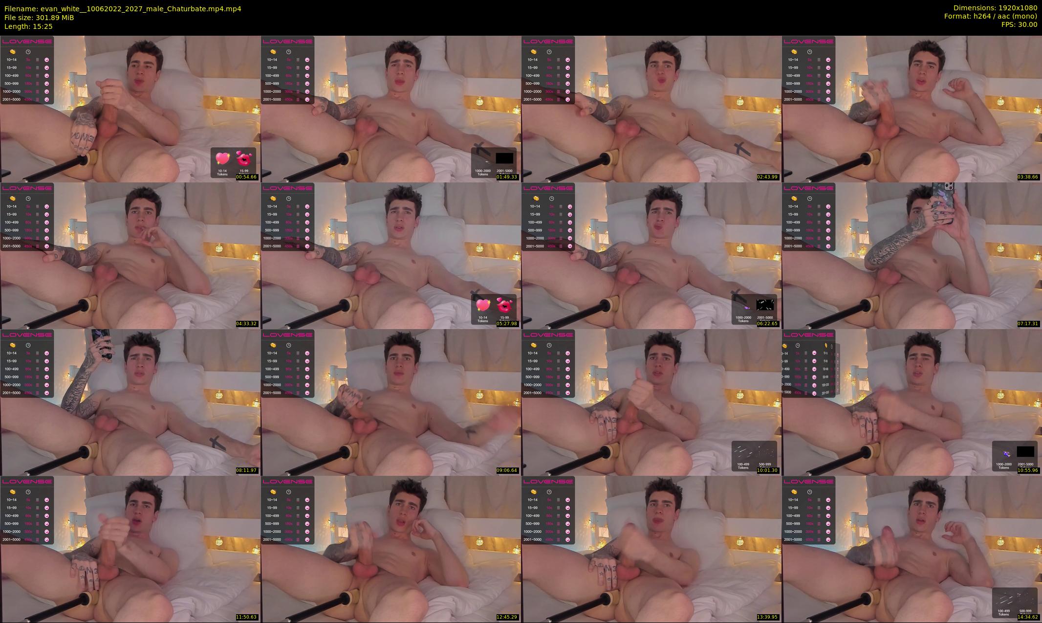 evan_white_ — 16 minute Chaturbate male cam show recording, 1080p, Jun 10, 2022