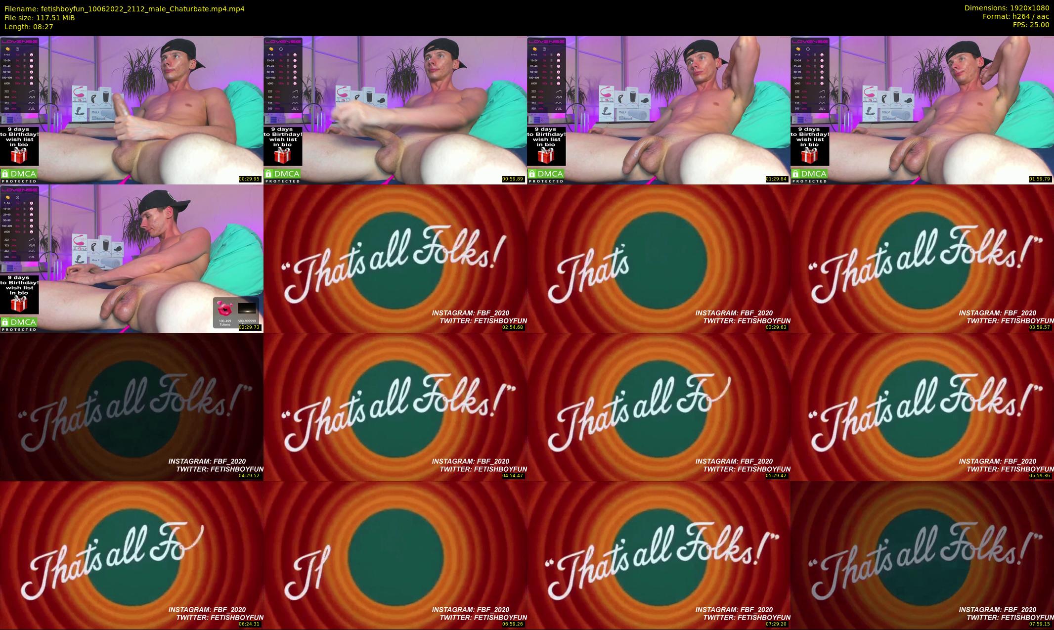 fetishboyfun — 9 minute Chaturbate male cam show recording, 1080p, Jun 10, 2022