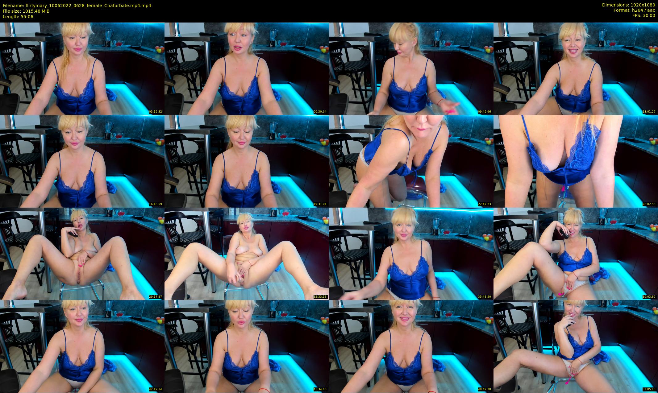 flirtymary — 56 minute Chaturbate female cam show recording, 1080p, Jun 10, 2022