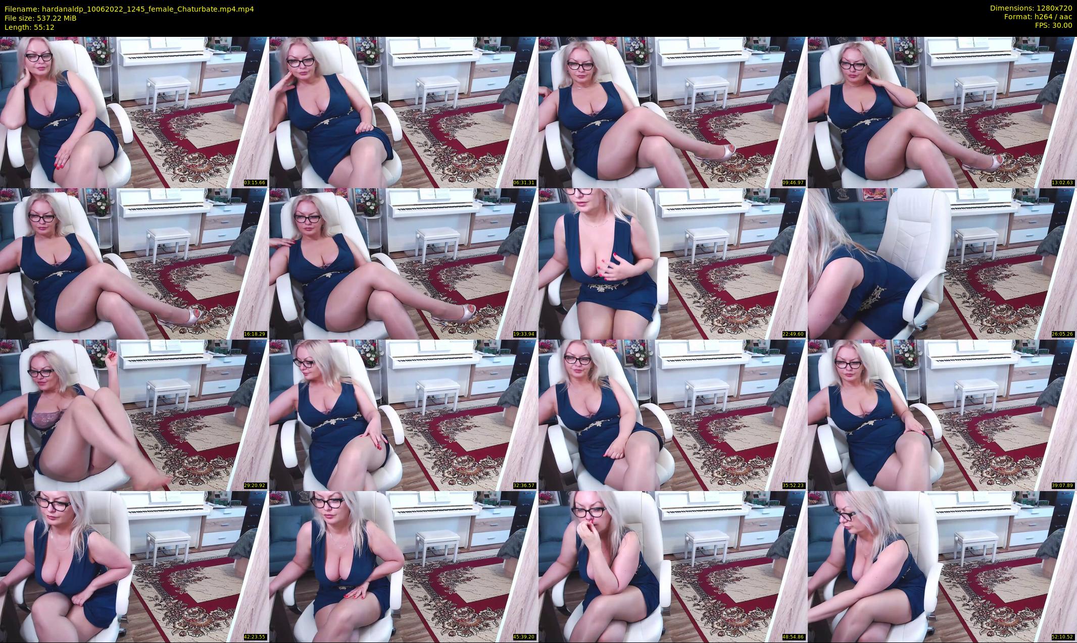 hardanaldp — 56 minute Chaturbate female cam show recording, 720p, Jun 10, 2022