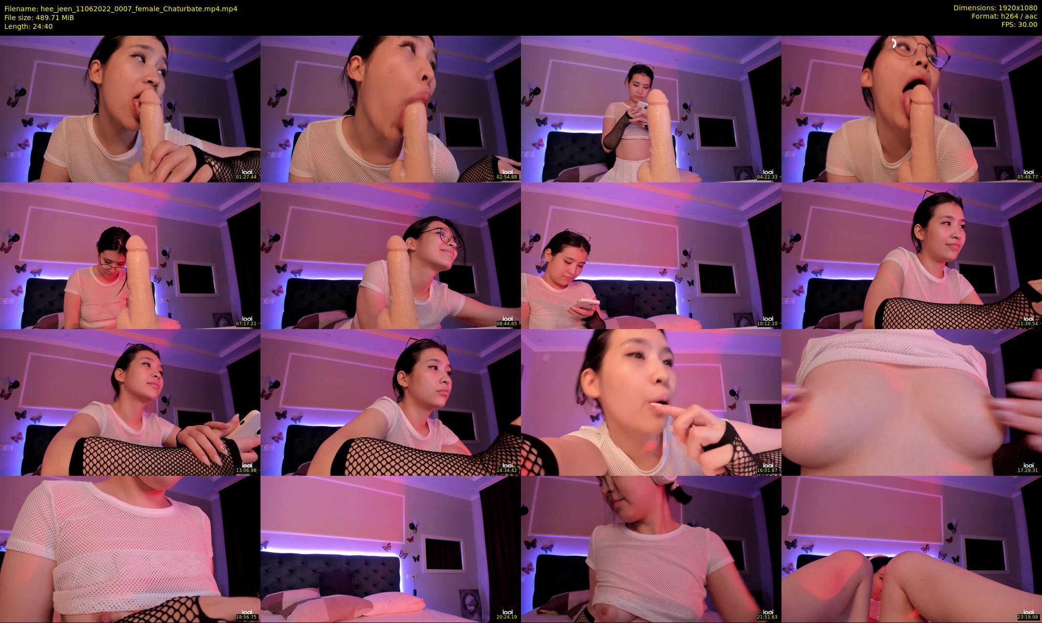 hee_jeen — 25 minute Chaturbate female cam show recording, 1080p, Jun 11, 2022