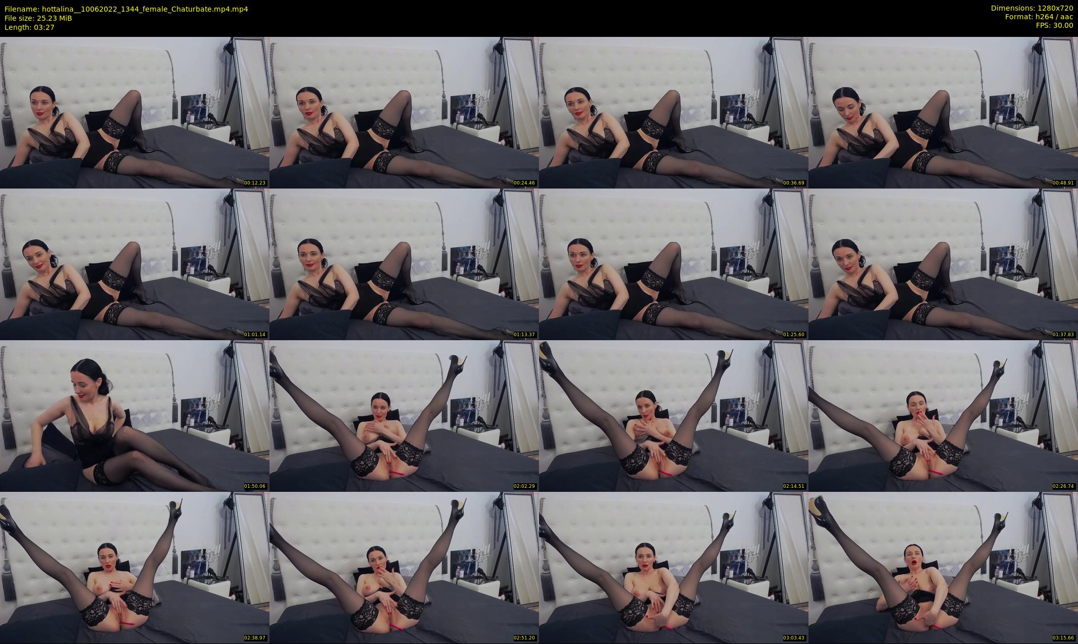hottalina_ — 4 minute Chaturbate female cam show recording, 720p, Jun 10, 2022