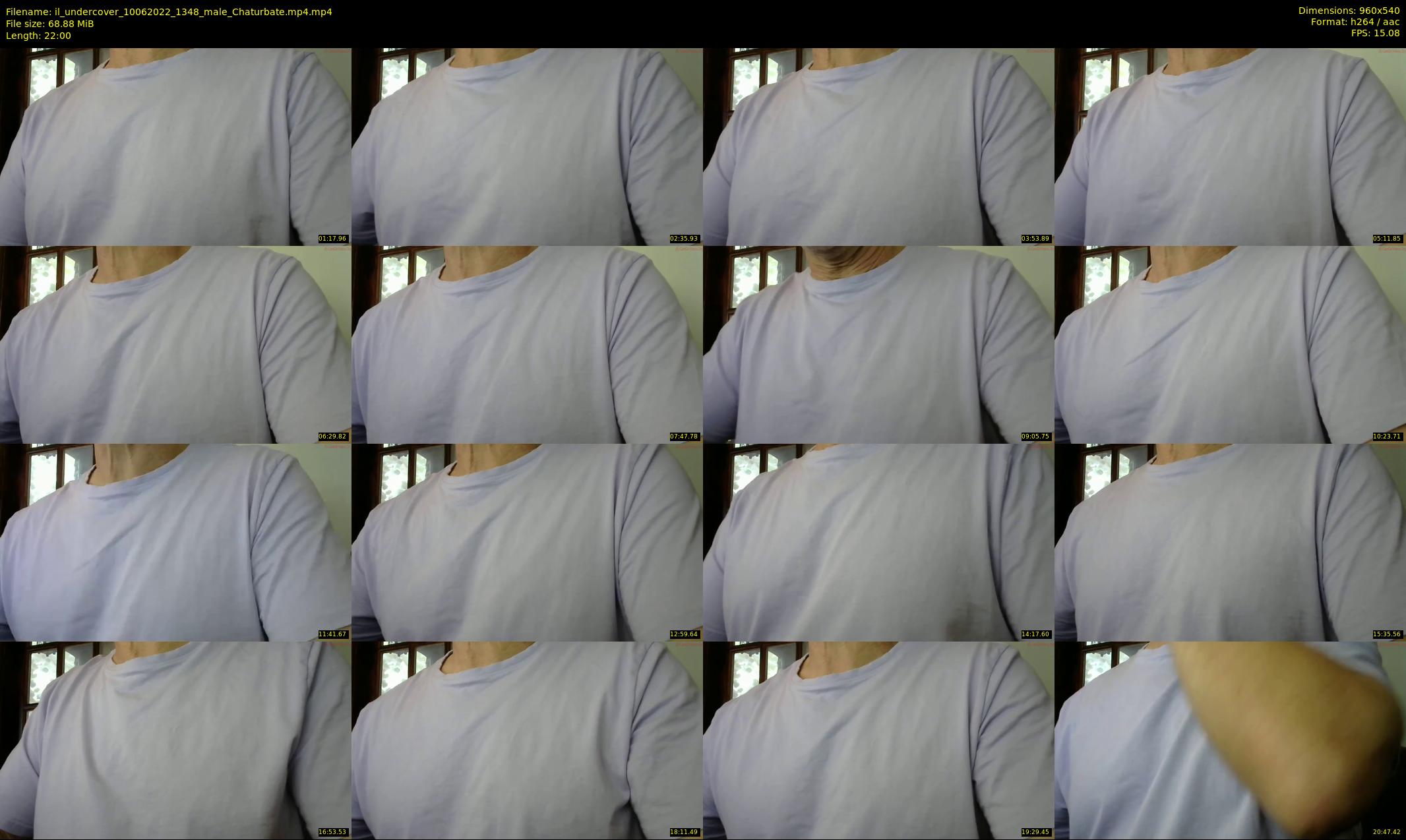 il_undercover — 22 minute Chaturbate male cam show recording, 480p, Jun 10, 2022