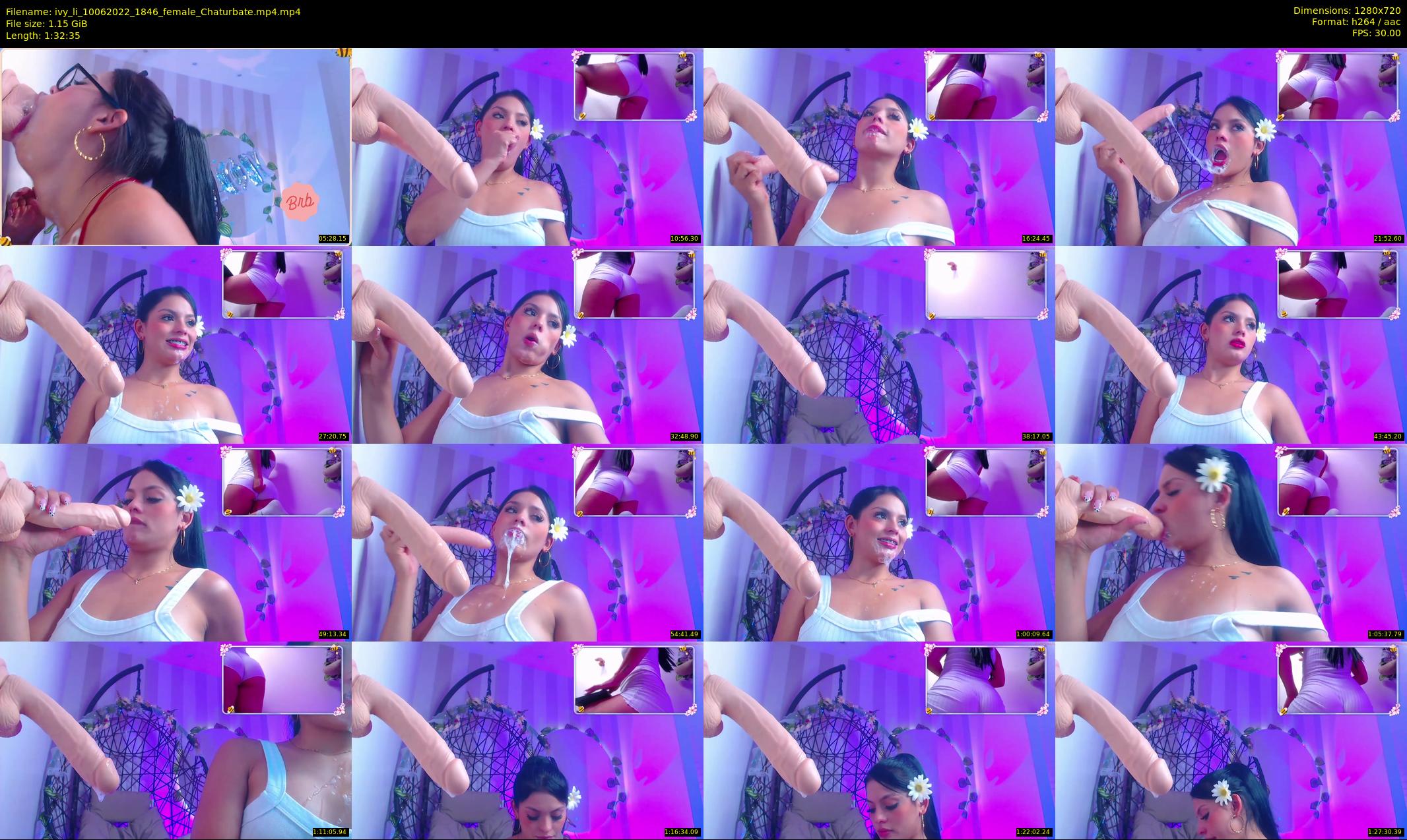 ivy_li — 93 minute Chaturbate female cam show recording, 720p, Jun 10, 2022