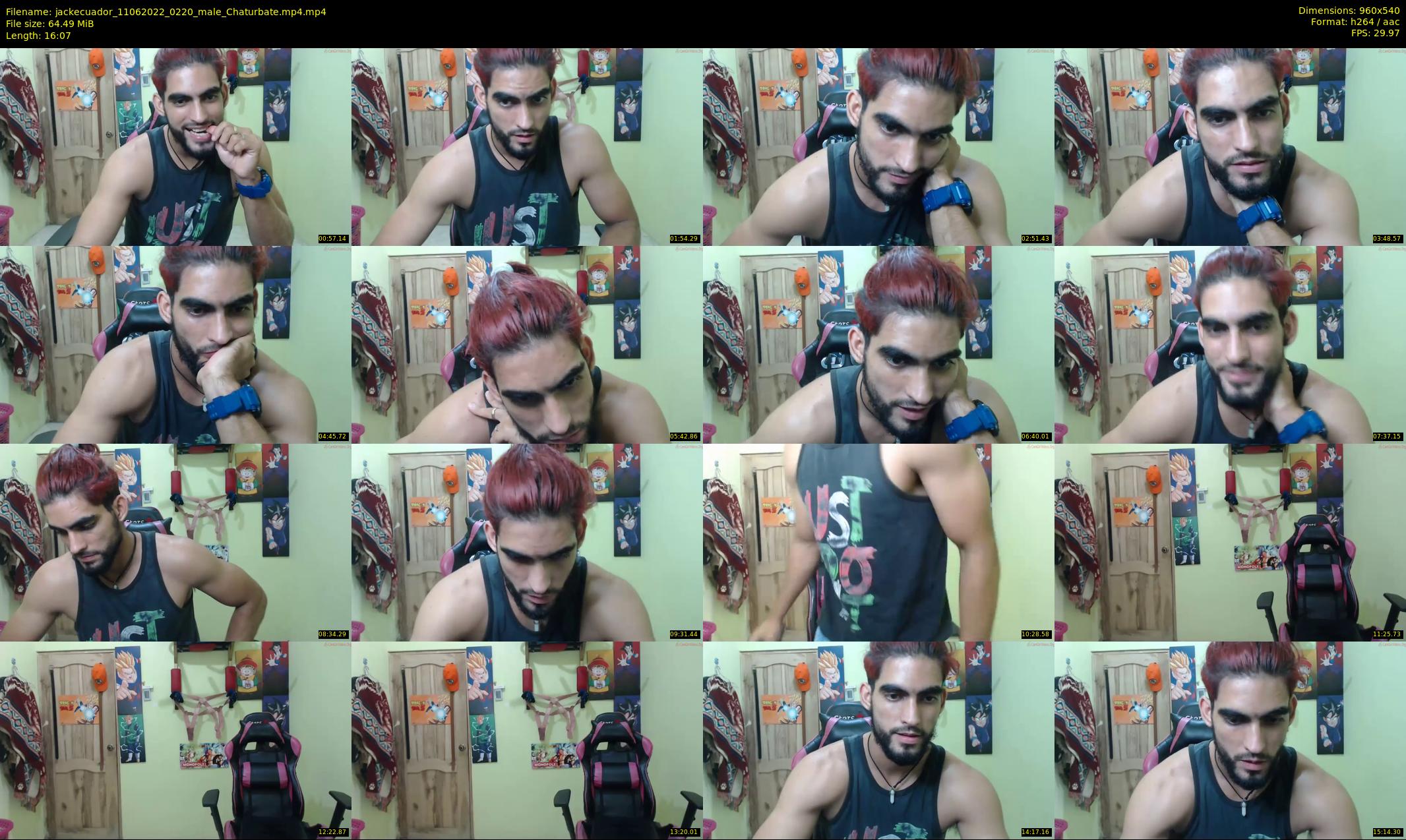 jackecuador — 17 minute Chaturbate male cam show recording, 480p, Jun 11, 2022