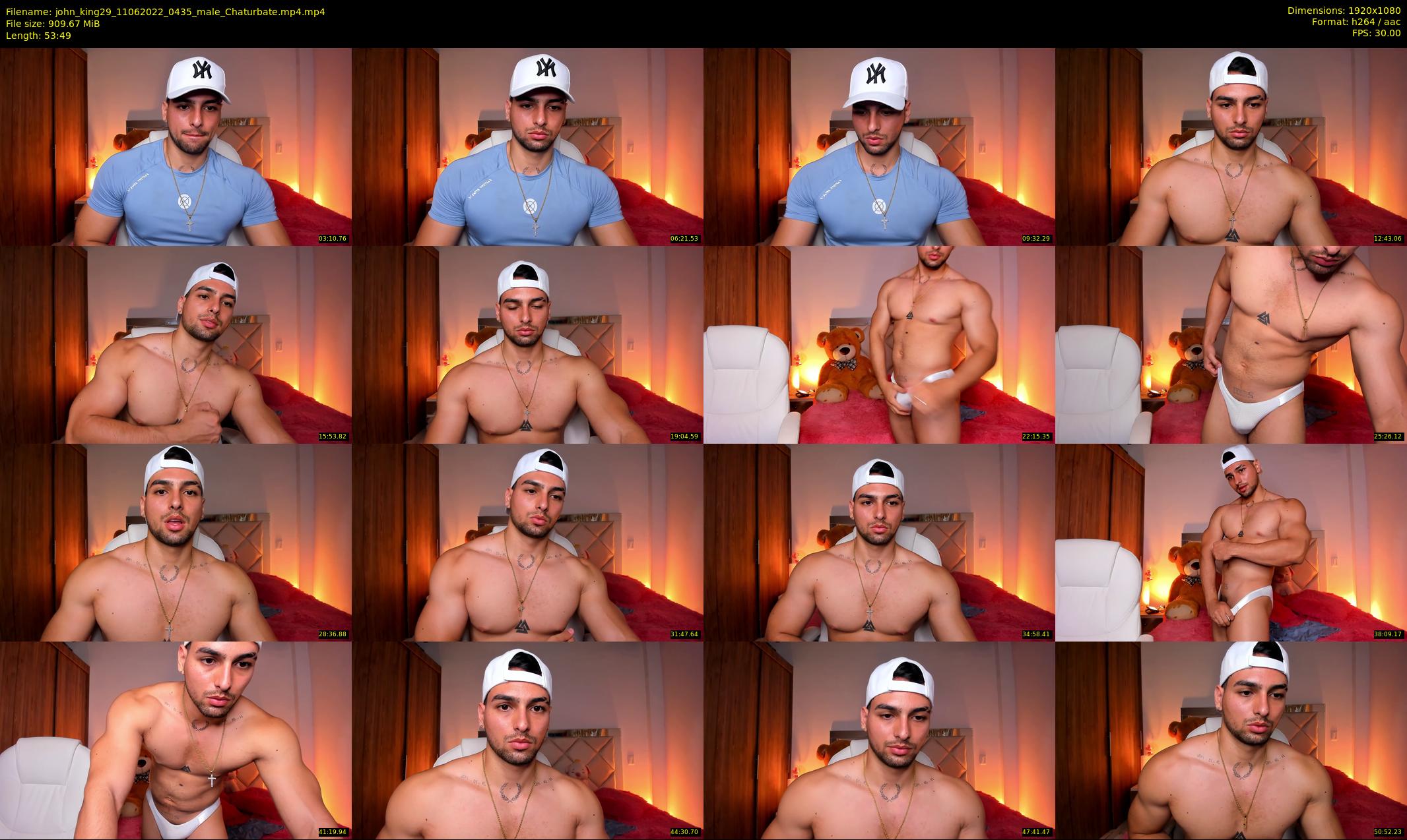 john_king29 — 54 minute Chaturbate male cam show recording, 1080p, Jun 11, 2022