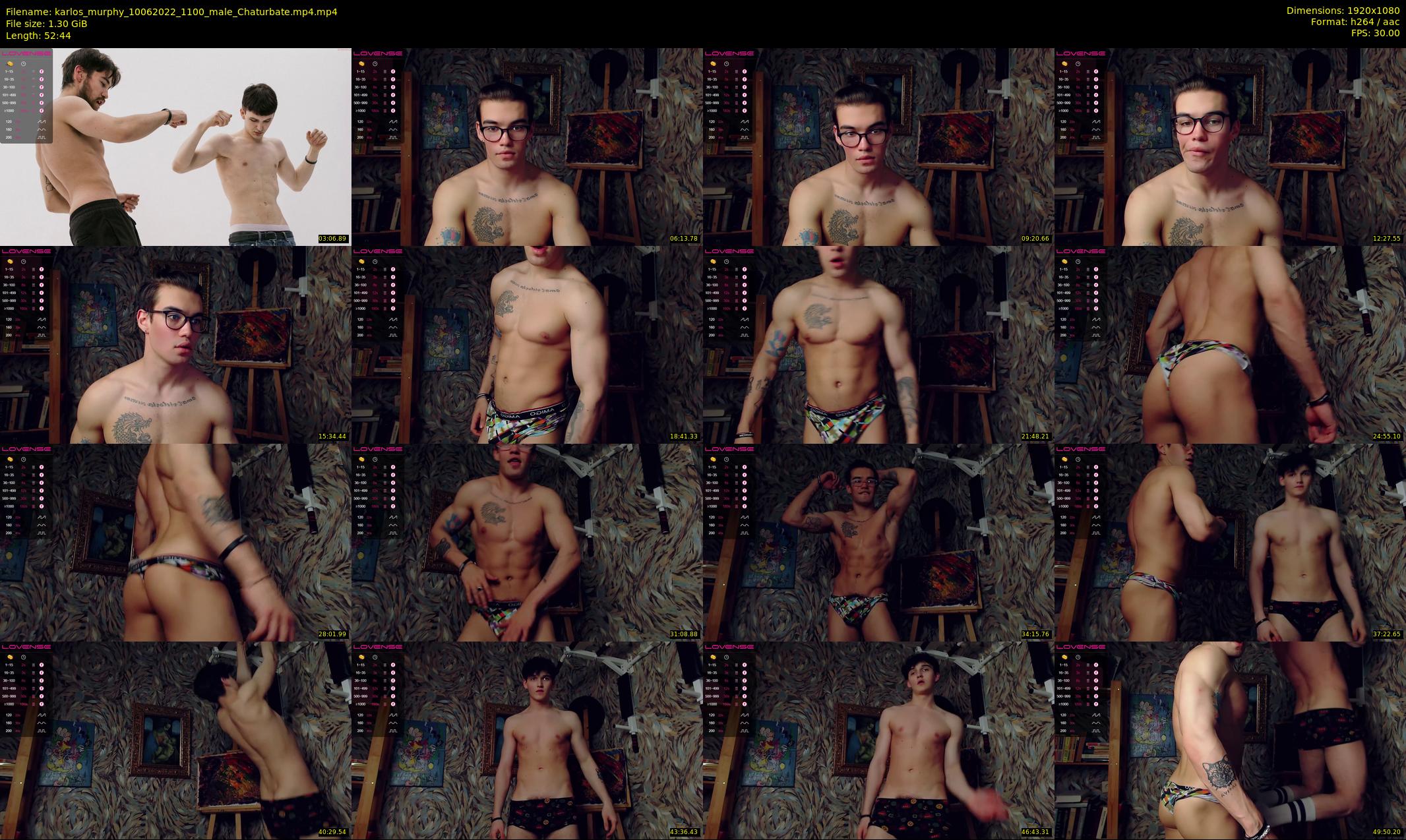 karlos_murphy — 53 minute Chaturbate male cam show recording, 1080p, Jun 10, 2022