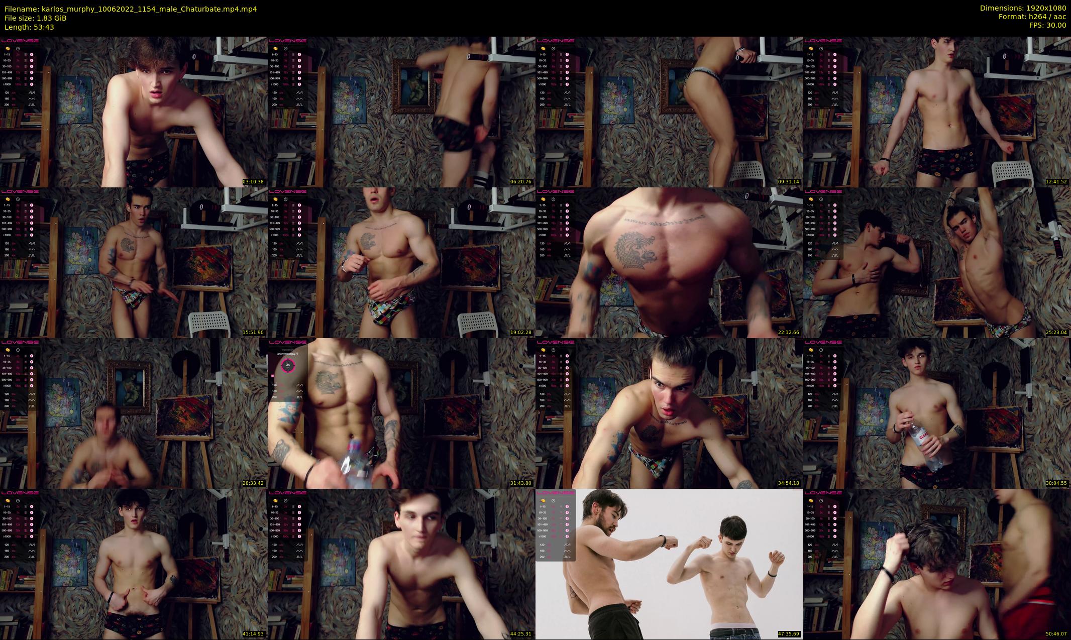 karlos_murphy — 54 minute Chaturbate male cam show recording, 1080p, Jun 10, 2022