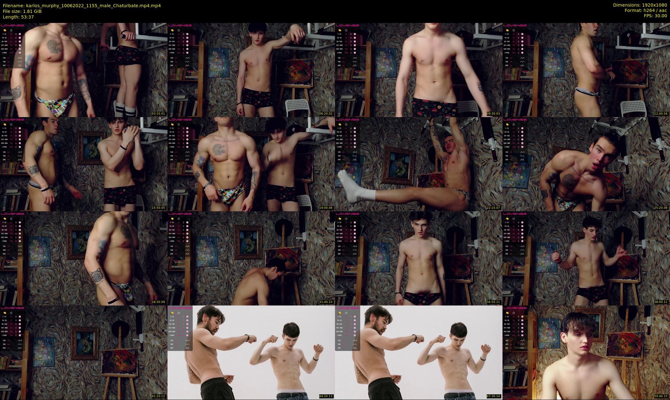 karlos_murphy — 54 minute Chaturbate male cam show recording, 1080p, Jun 10, 2022