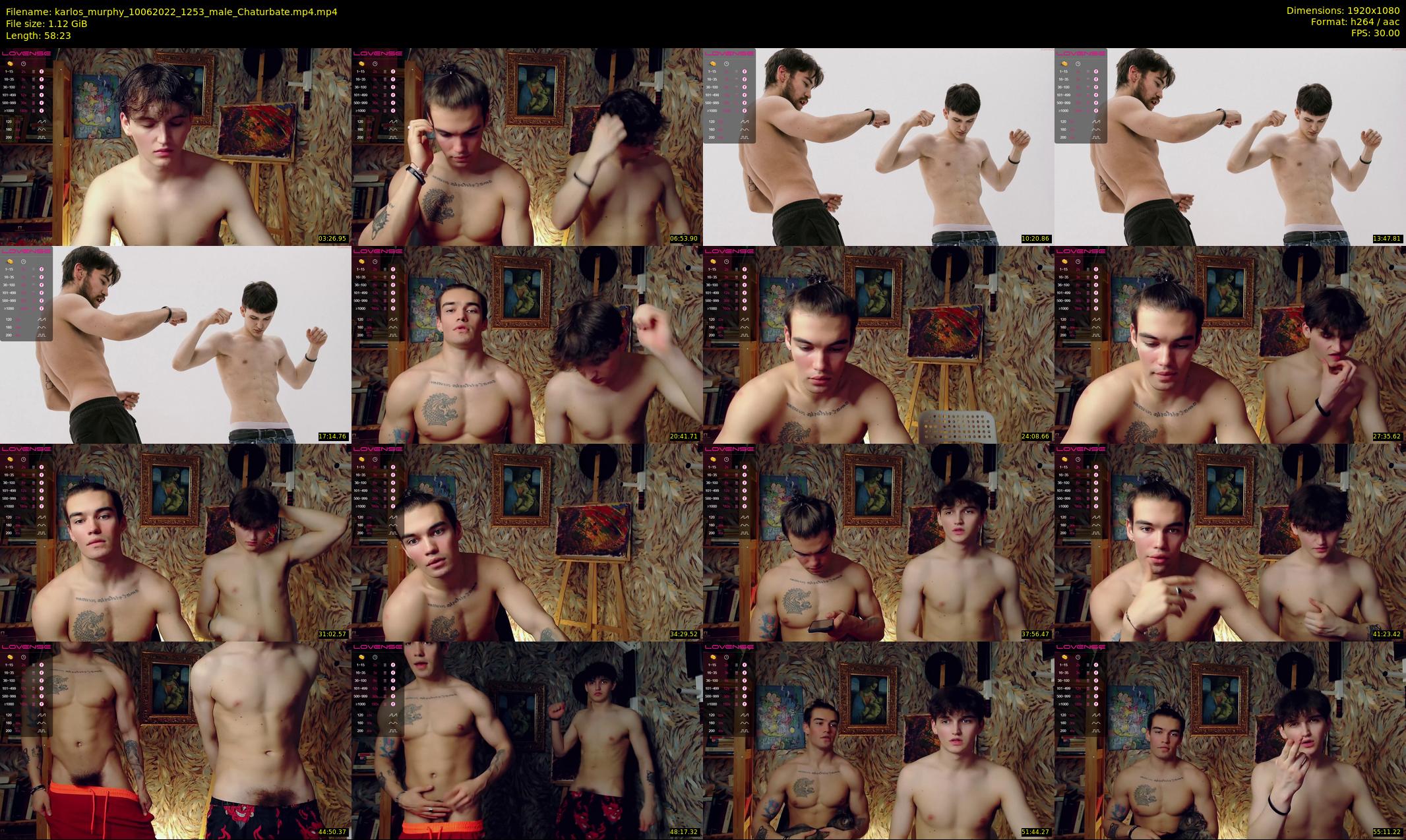 karlos_murphy — 59 minute Chaturbate male cam show recording, 1080p, Jun 10, 2022