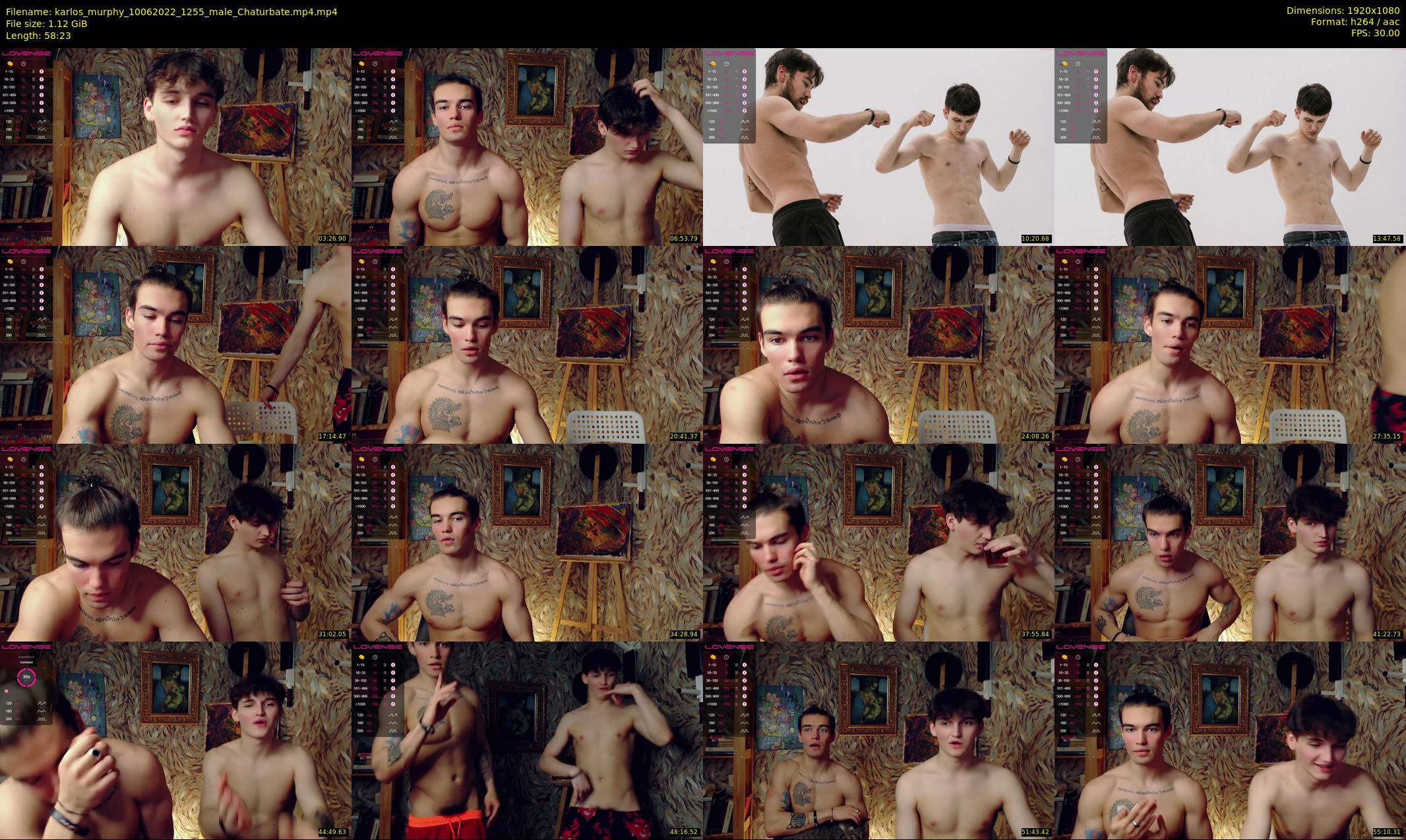 karlos_murphy — 59 minute Chaturbate male cam show recording, 1080p, Jun 10, 2022