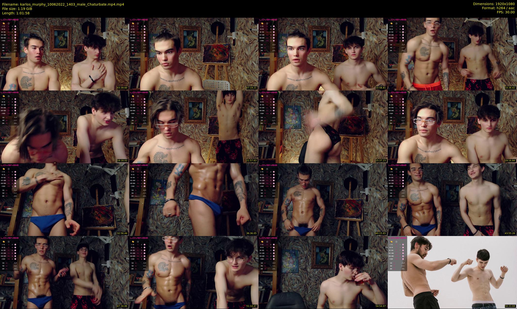 karlos_murphy — 62 minute Chaturbate male cam show recording, 1080p, Jun 10, 2022