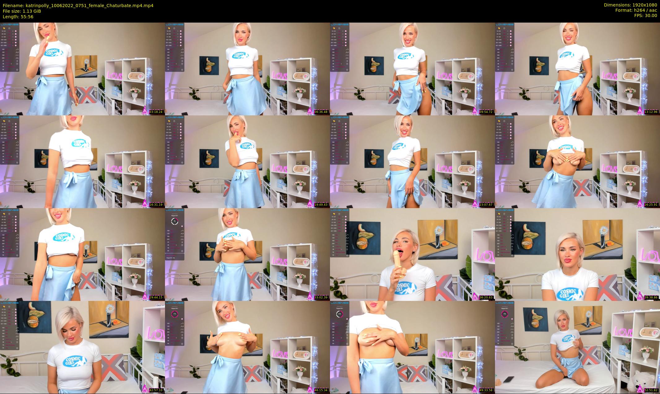 katrinpolly — 56 minute Chaturbate couple cam show recording, 1080p, Jun 10, 2022