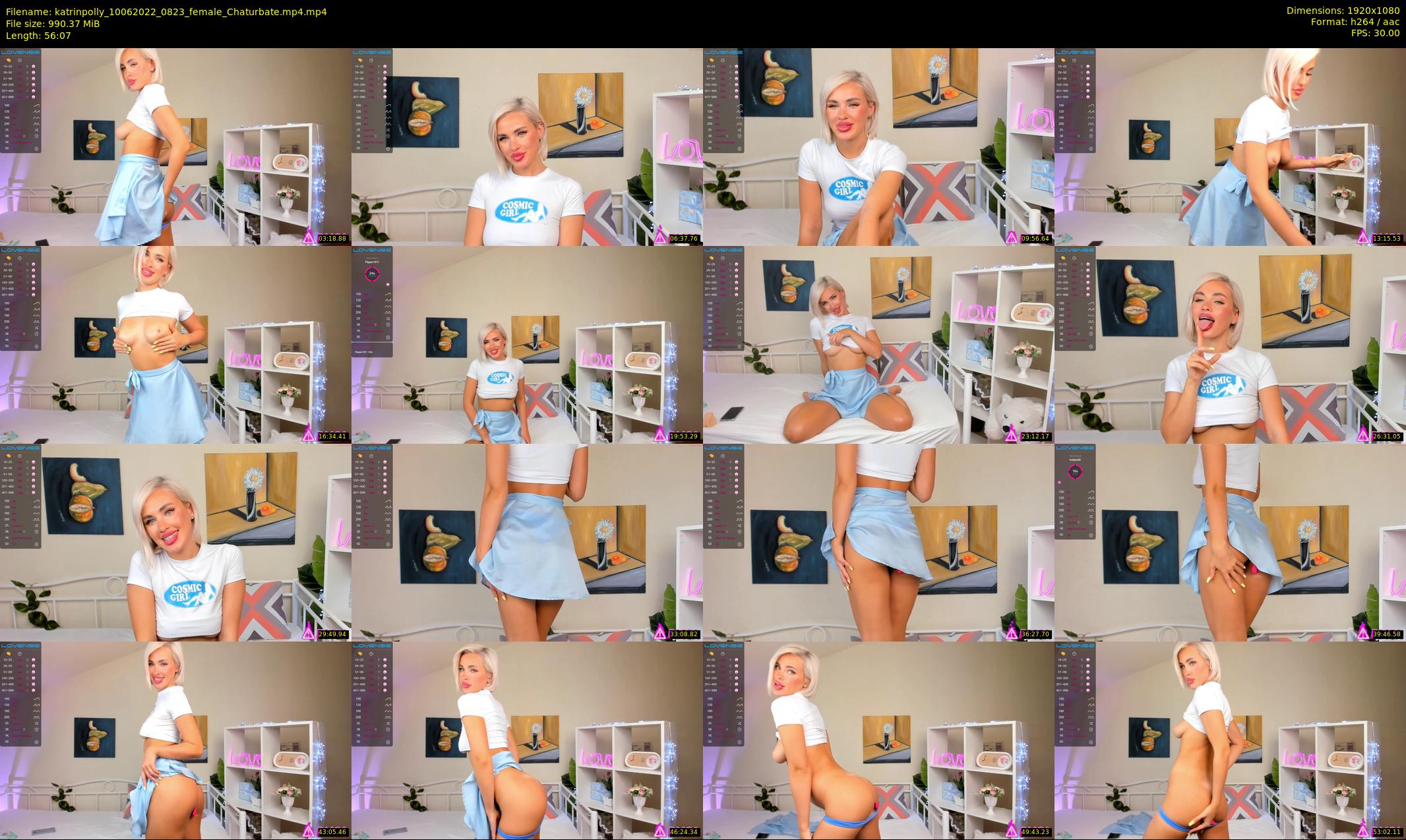 katrinpolly — 57 minute Chaturbate couple cam show recording, 1080p, Jun 10, 2022