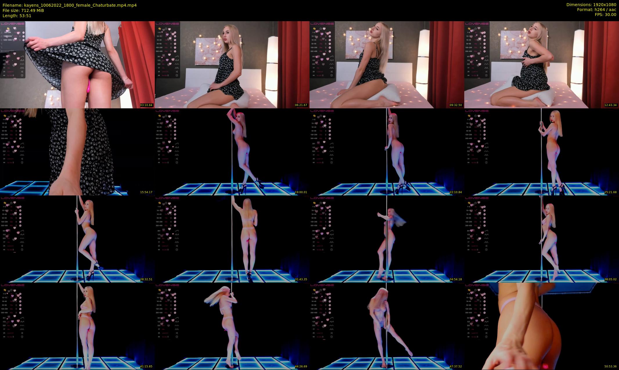 kayens — 54 minute Chaturbate couple cam show recording, 1080p, Jun 10, 2022