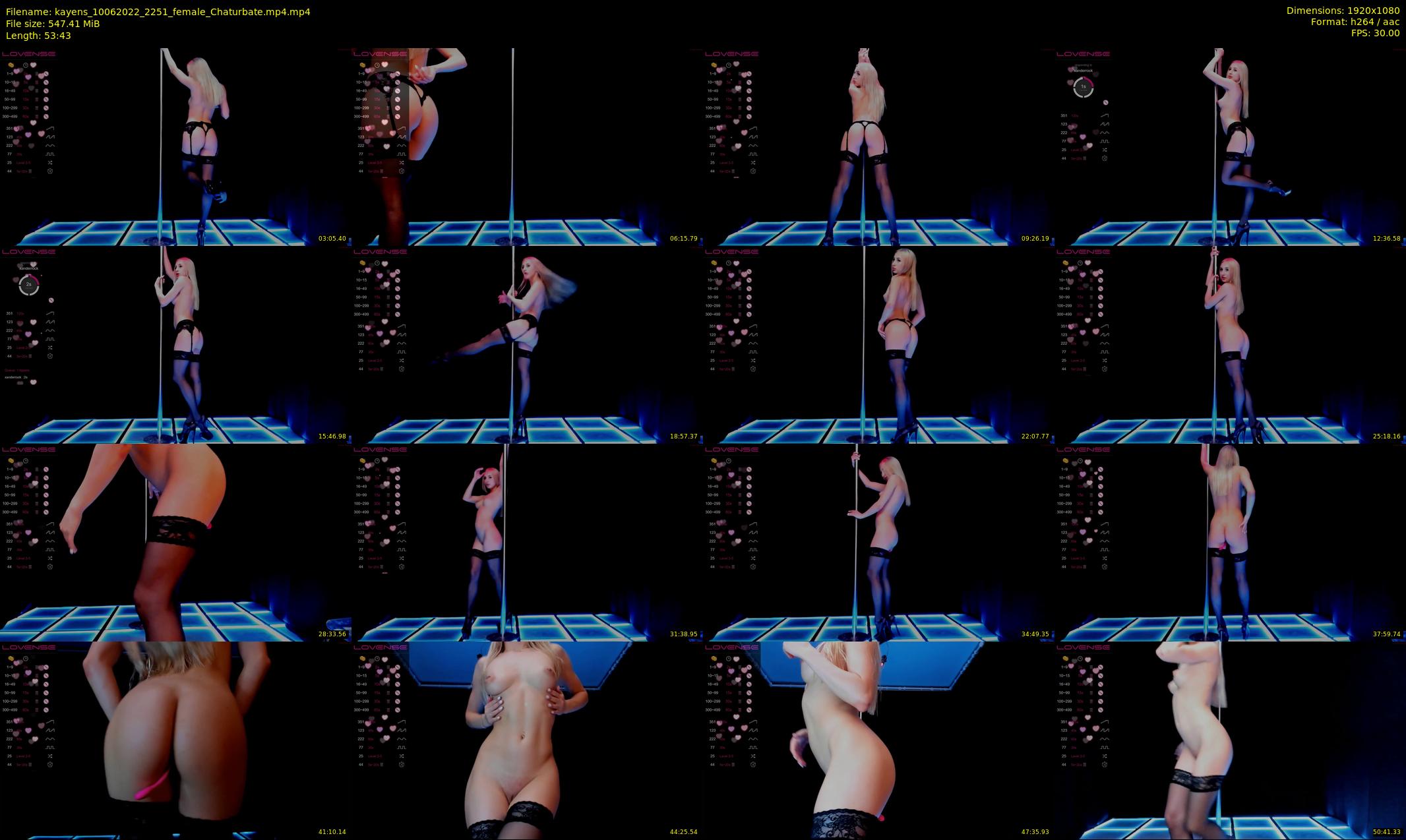kayens — 54 minute Chaturbate couple cam show recording, 1080p, Jun 10, 2022