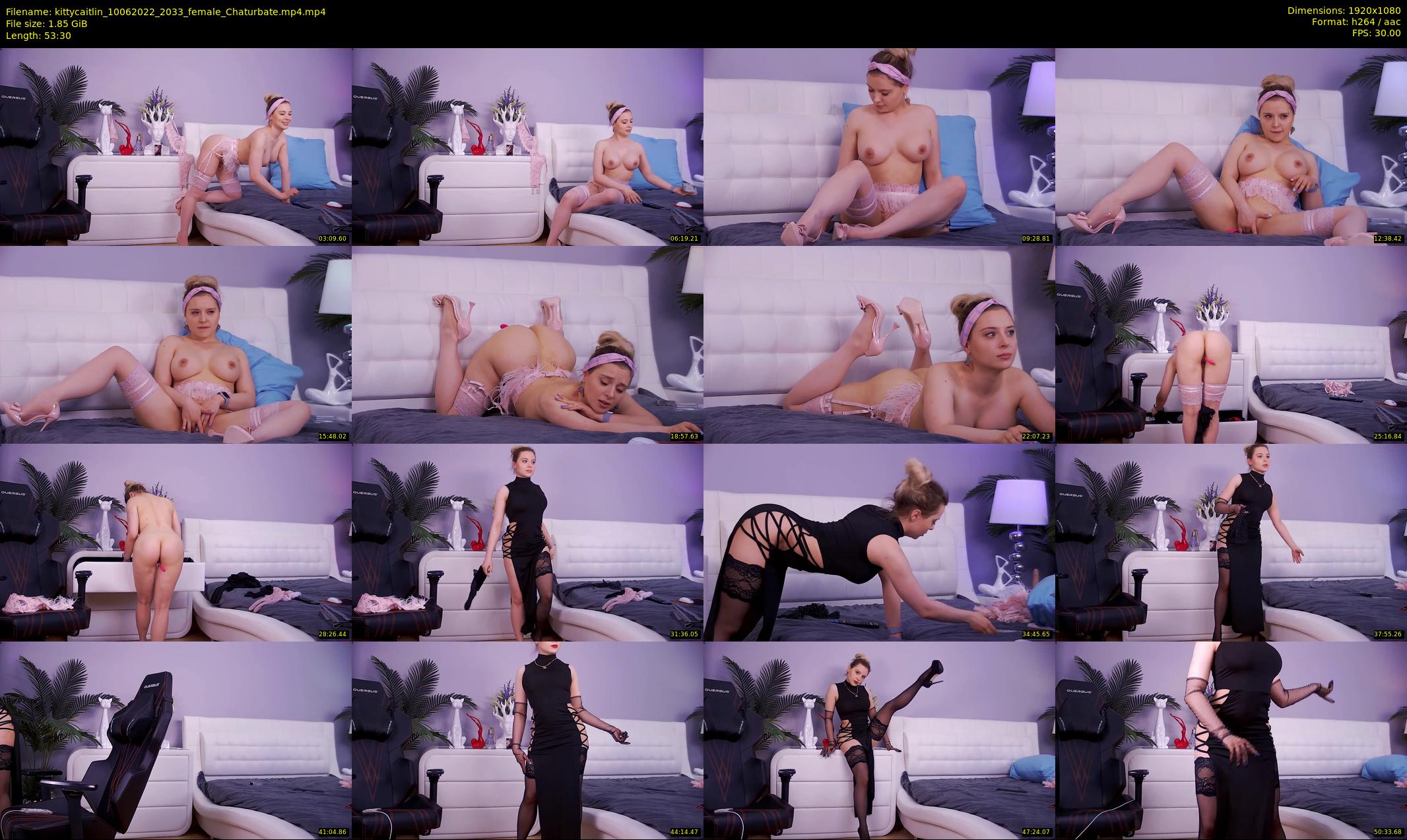 kittycaitlin — 54 minute Chaturbate female cam show recording, 1080p, Jun 10, 2022