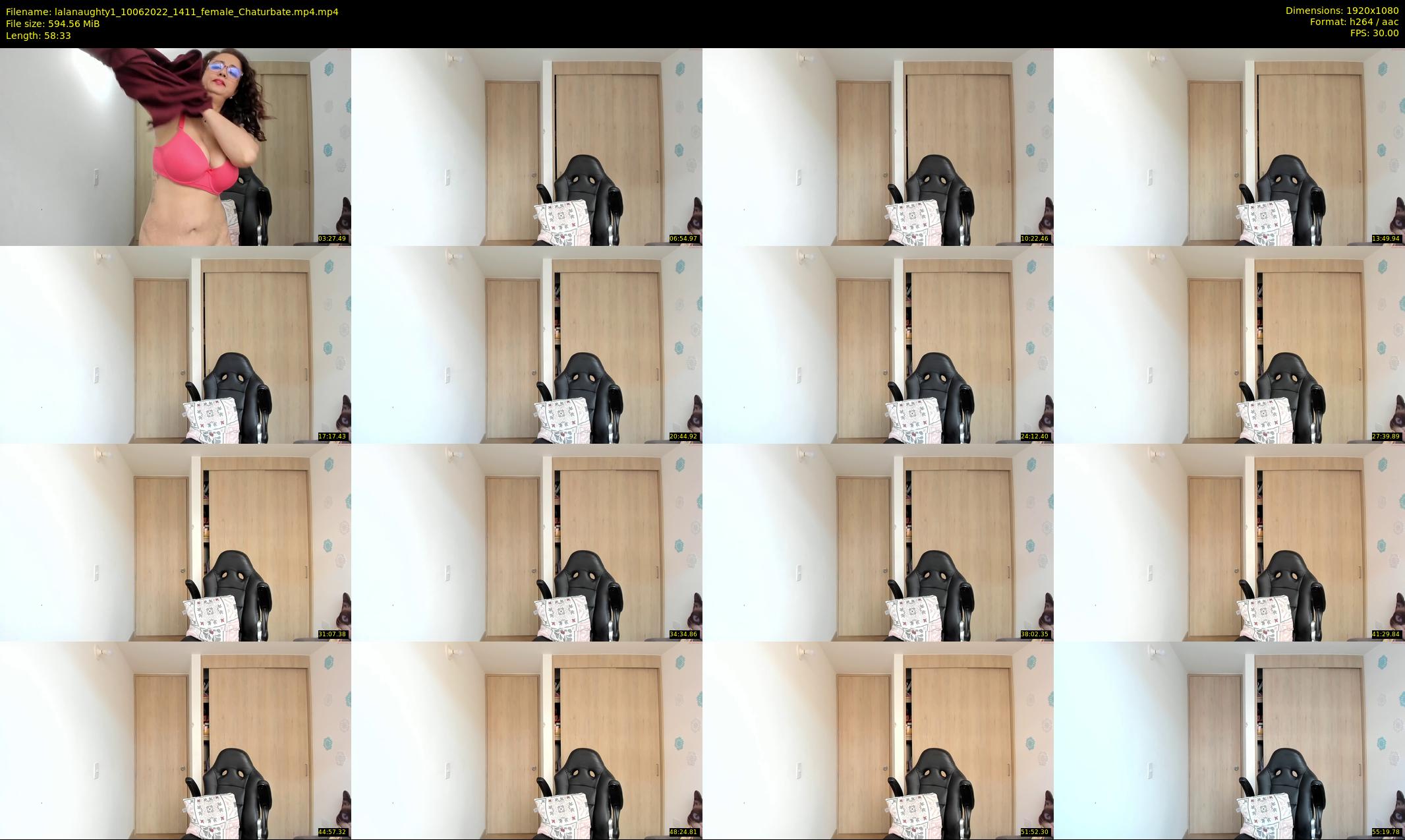 lalanaughty1 — 59 minute Chaturbate female cam show recording, 1080p, Jun 10, 2022