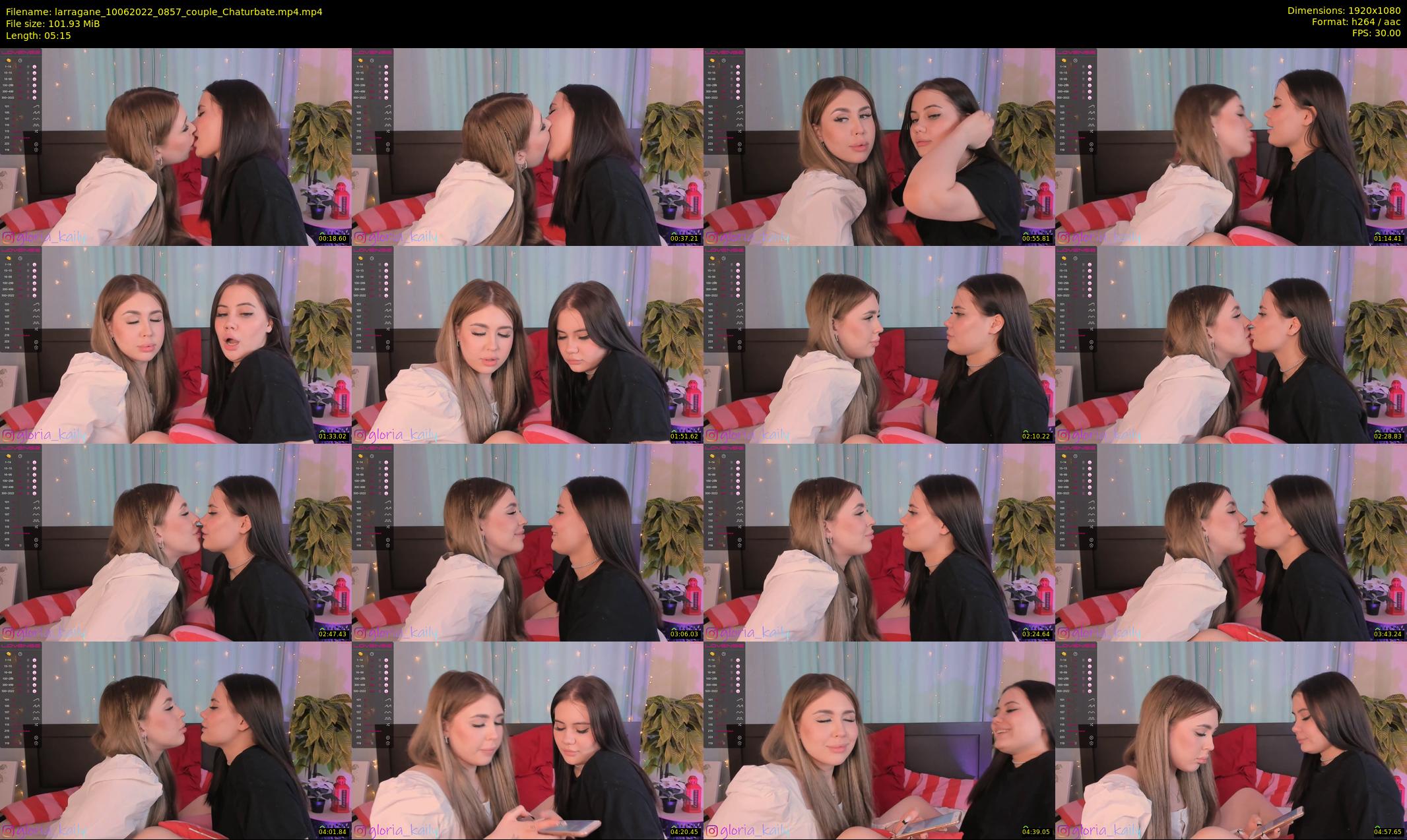 larragane — 6 minute Chaturbate couple cam show recording, 1080p, Jun 10, 2022