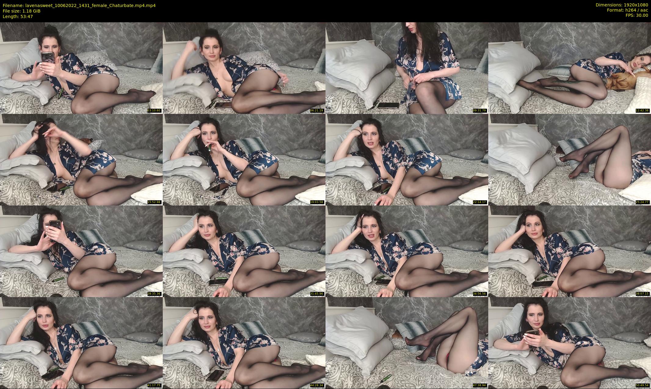 lavenasweet — 54 minute Chaturbate female cam show recording, 1080p, Jun 10, 2022