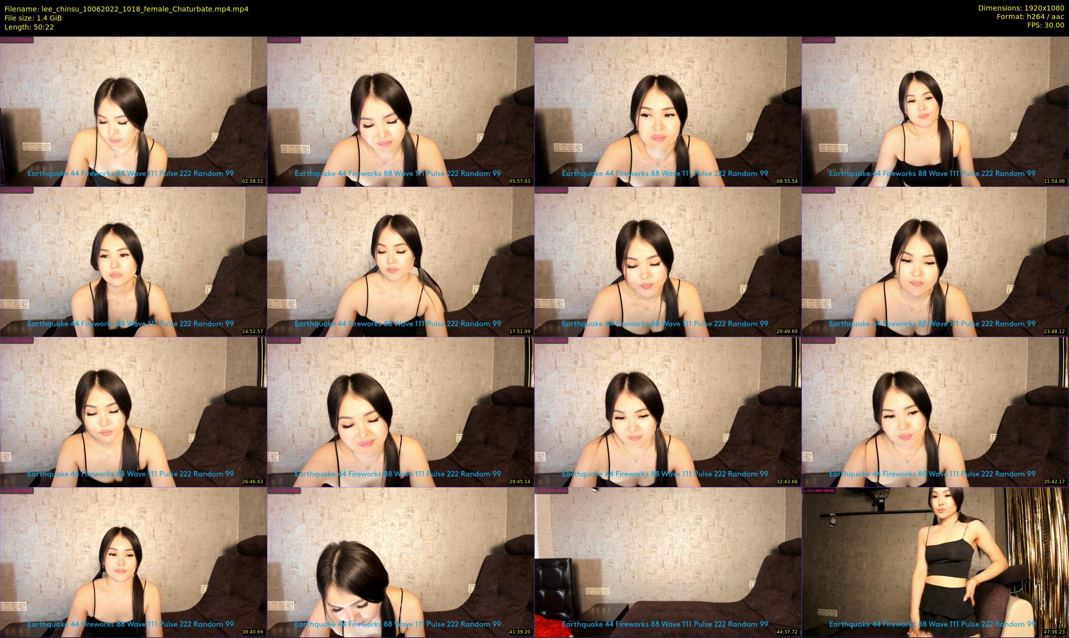 lee_chinsu — 51 minute Chaturbate female cam show recording, 1080p, Jun 10, 2022