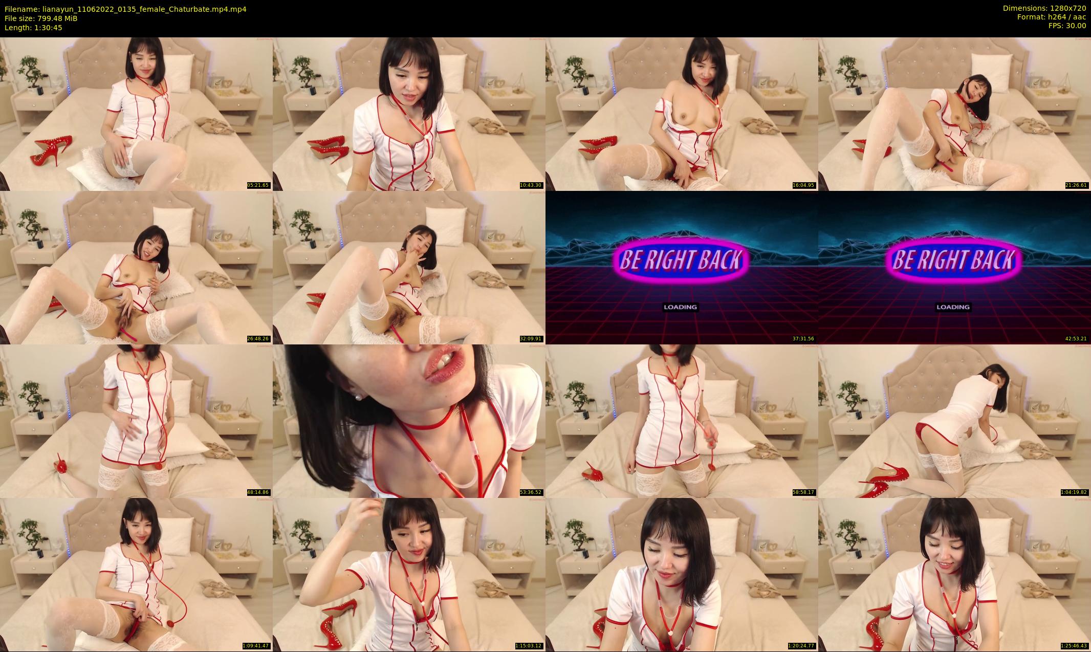lianayun — 91 minute Chaturbate female cam show recording, 720p, Jun 11, 2022