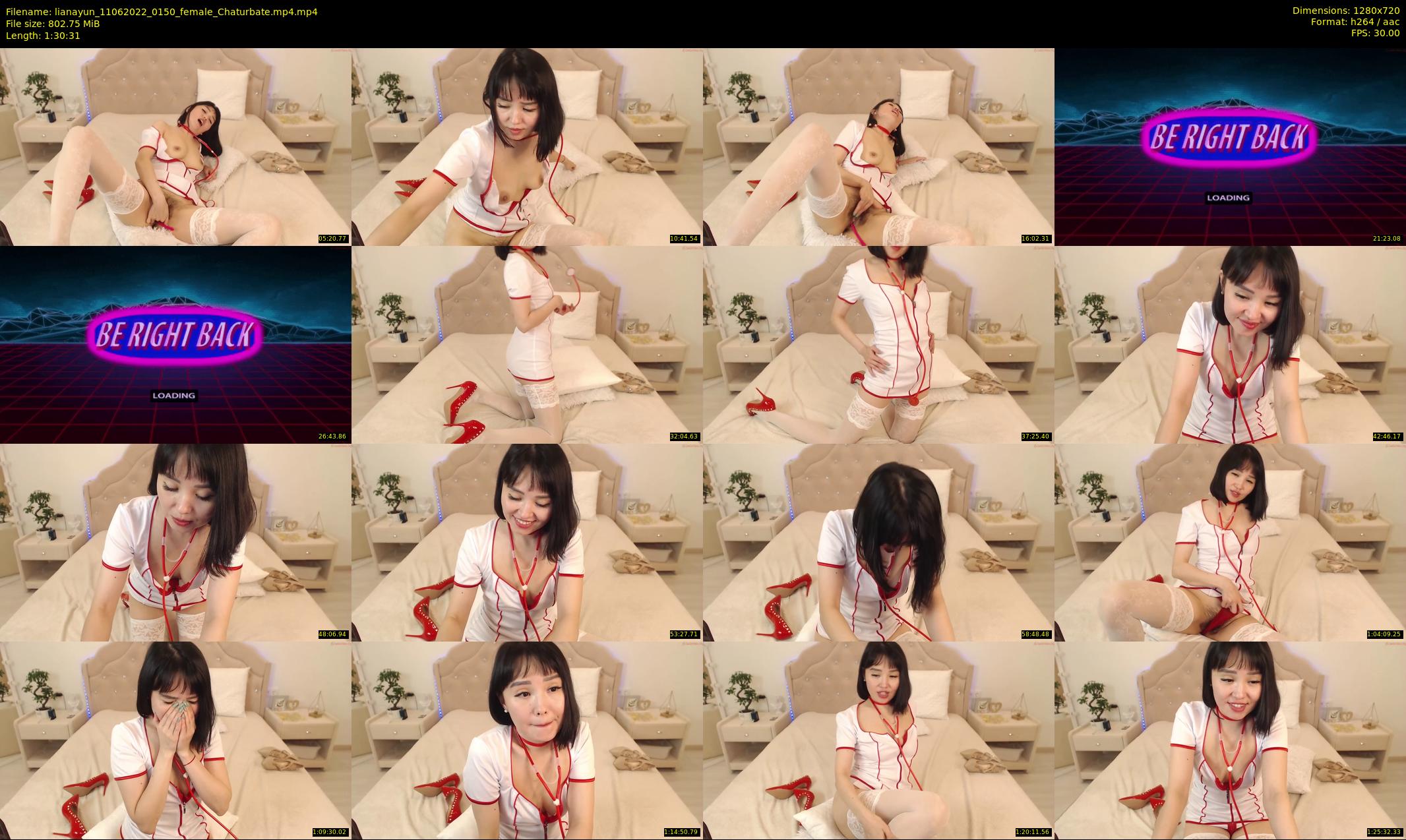 lianayun — 91 minute Chaturbate female cam show recording, 720p, Jun 11, 2022