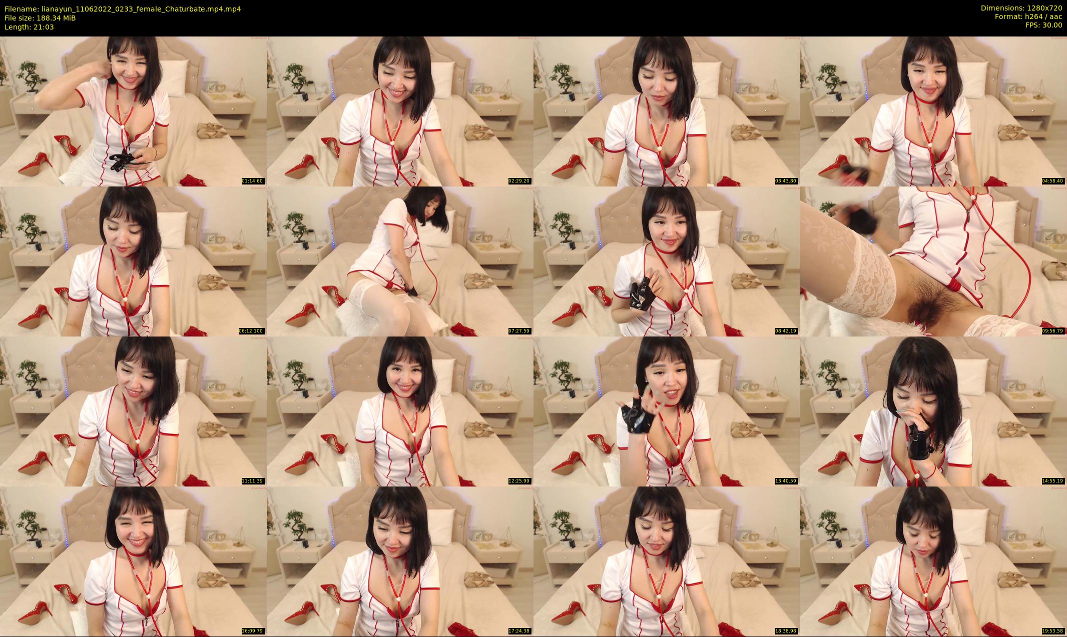 lianayun — 22 minute Chaturbate female cam show recording, 720p, Jun 11, 2022