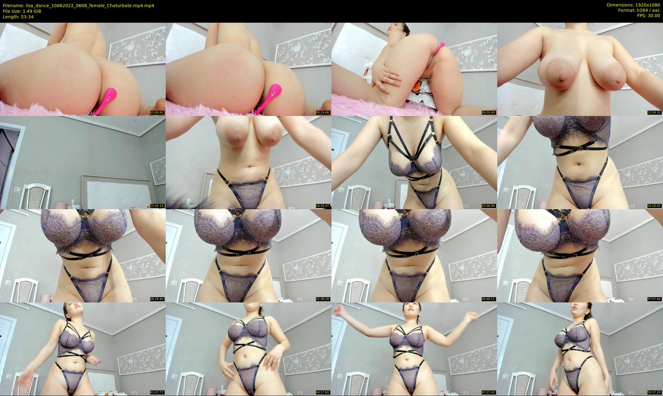 lisa_dance — 54 minute Chaturbate female cam show recording, 1080p, Jun 10, 2022