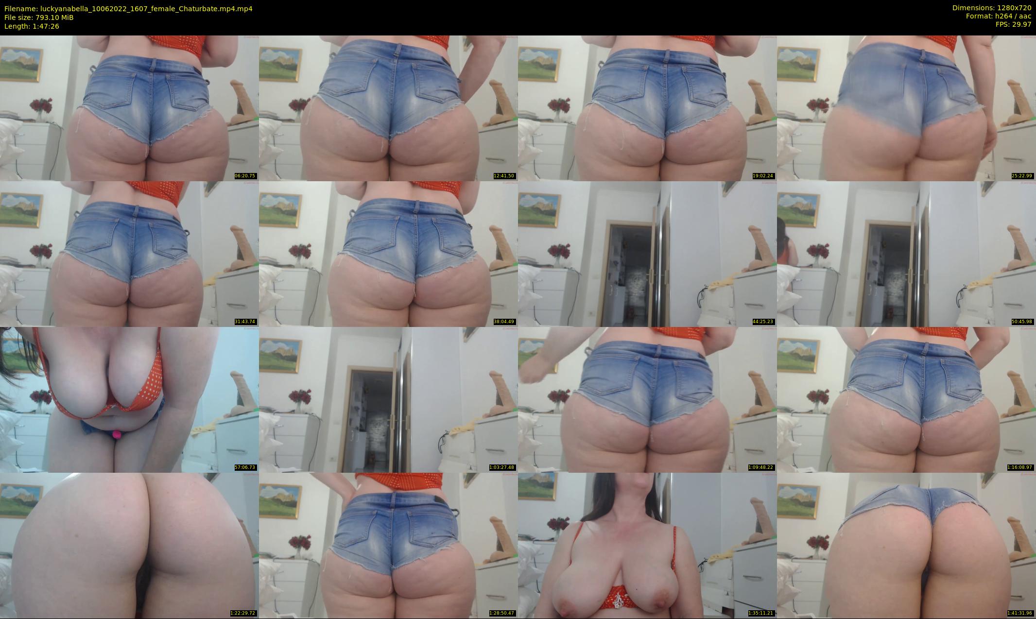 luckyanabella — 108 minute Chaturbate female cam show recording, 720p, Jun 10, 2022