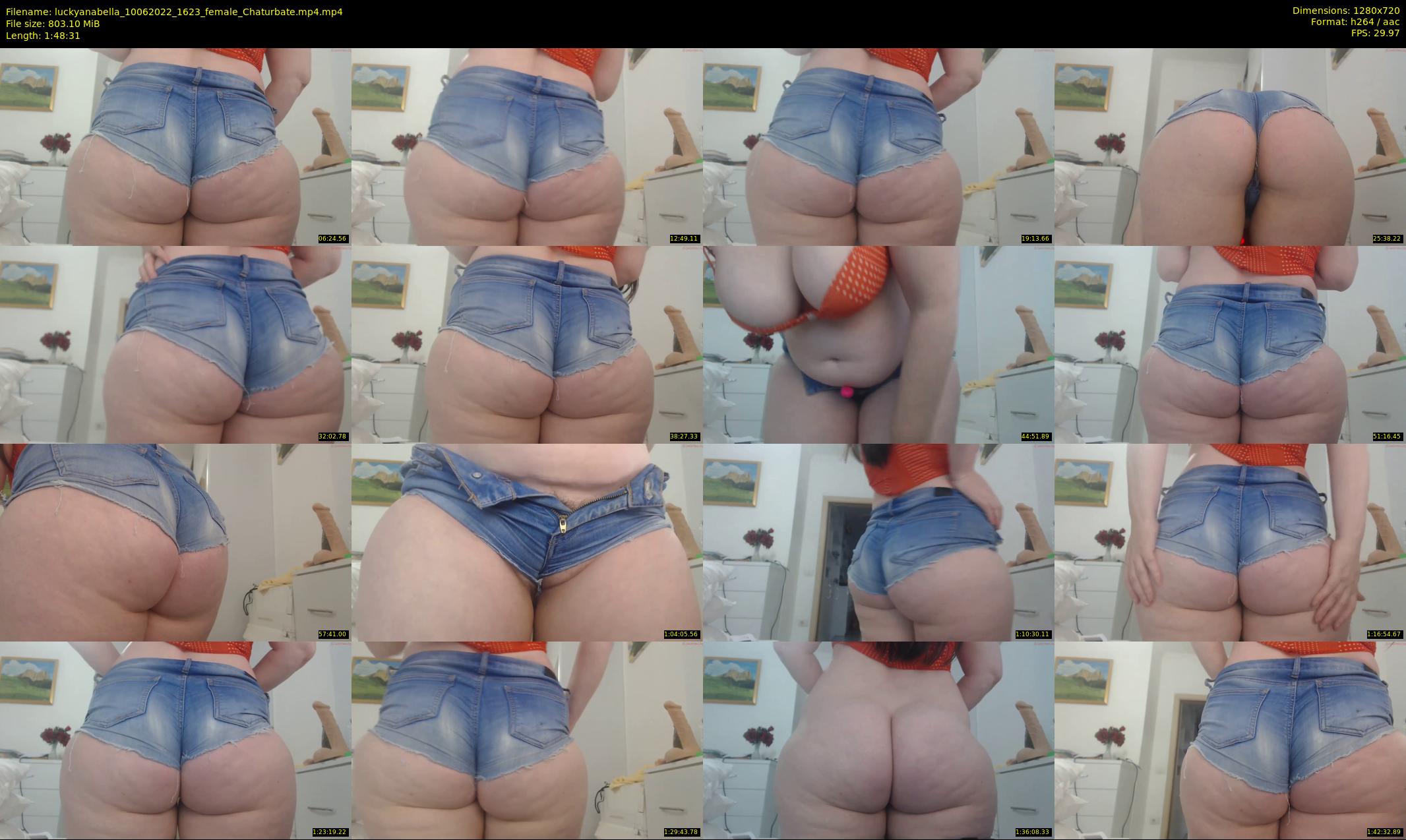 luckyanabella — 109 minute Chaturbate female cam show recording, 720p, Jun 10, 2022