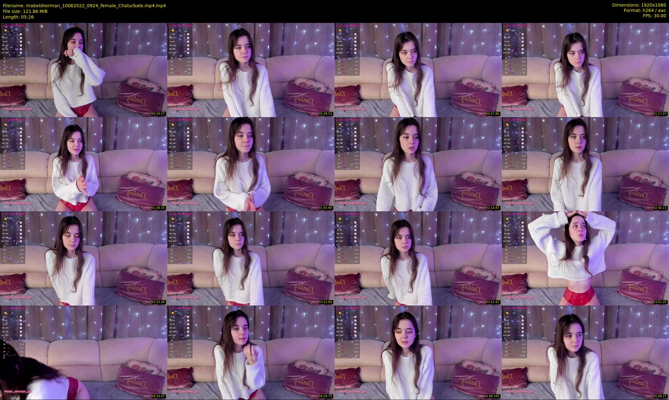 mabelsherman — 6 minute Chaturbate couple cam show recording, 1080p, Jun 10, 2022