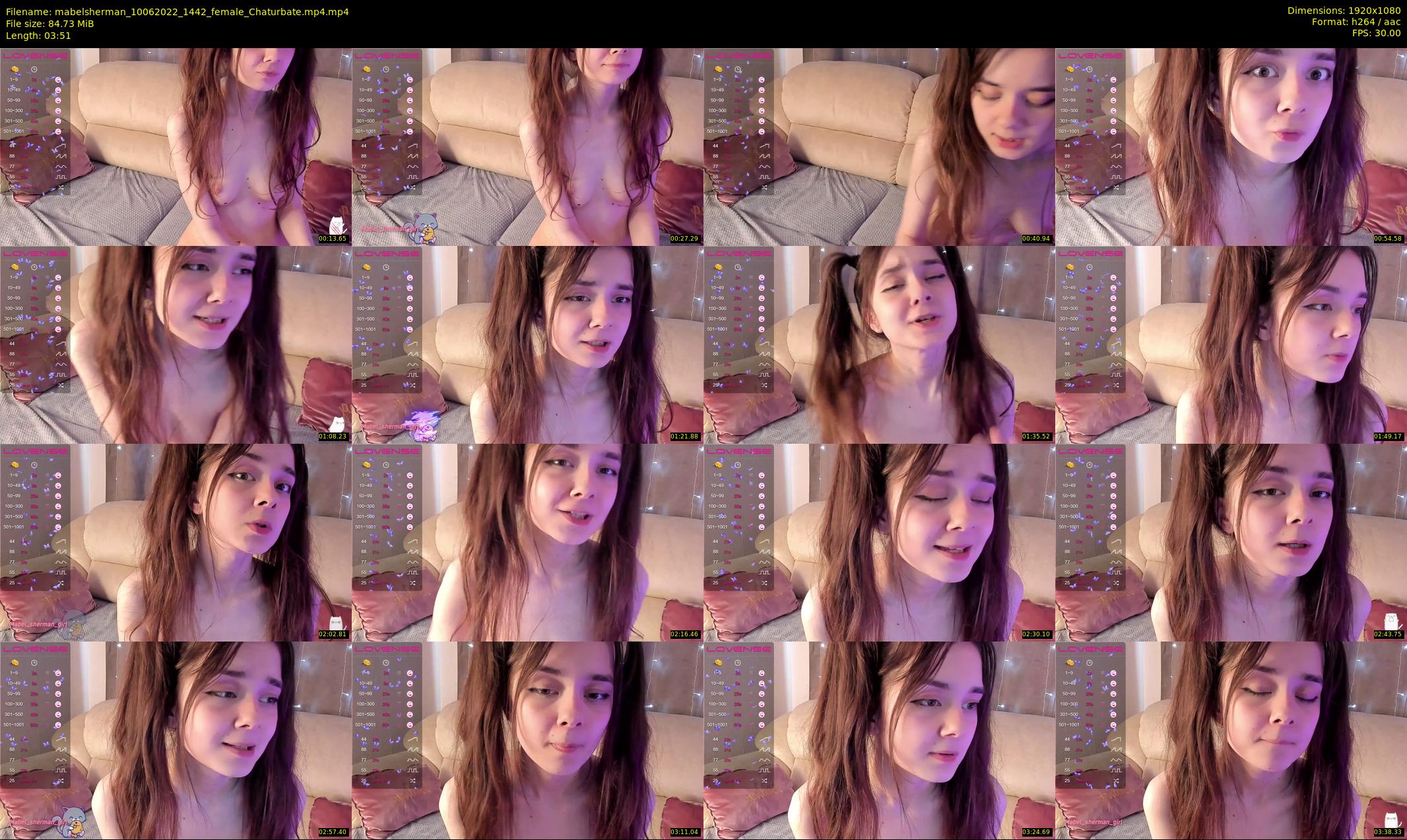 mabelsherman — 4 minute Chaturbate couple cam show recording, 1080p, Jun 10, 2022