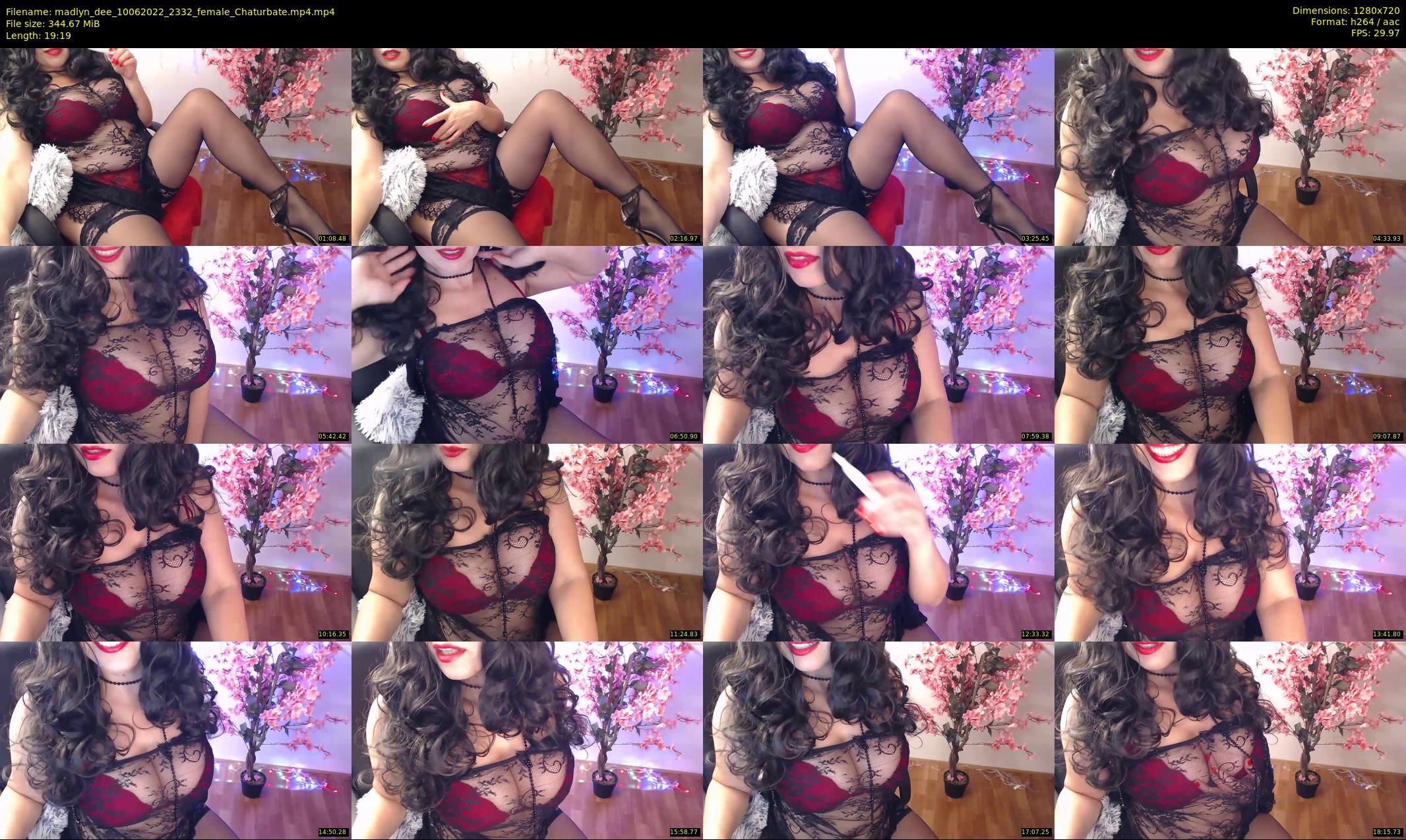 madlyn_dee — 20 minute Chaturbate female cam show recording, 720p, Jun 10, 2022