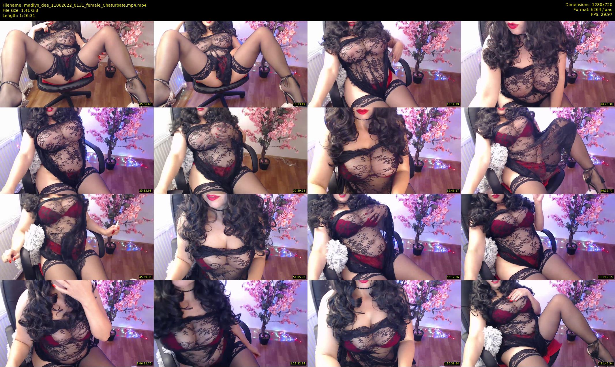 madlyn_dee — 87 minute Chaturbate female cam show recording, 720p, Jun 11, 2022