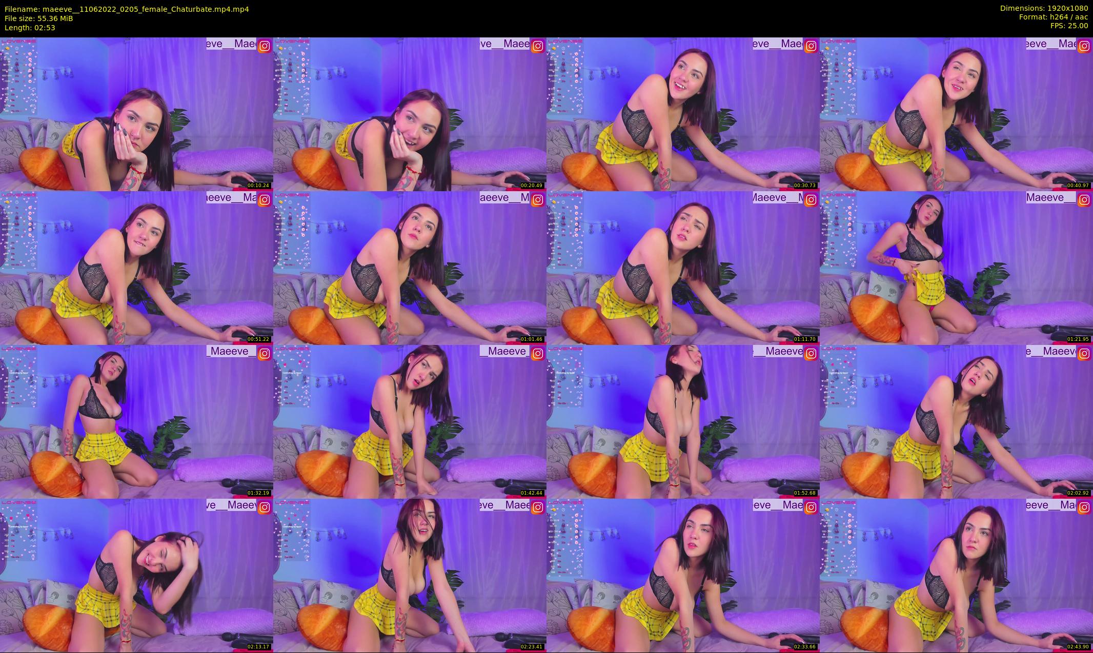 maeeve_ — 3 minute Chaturbate female cam show recording, 1080p, Jun 11, 2022
