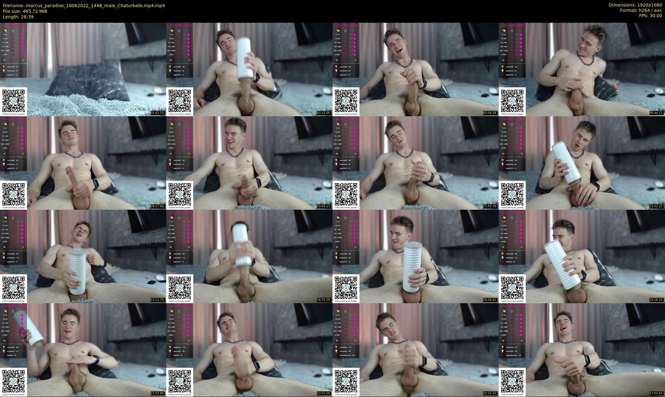 marcus_paradise — 29 minute Chaturbate male cam show recording, 1080p, Jun 10, 2022