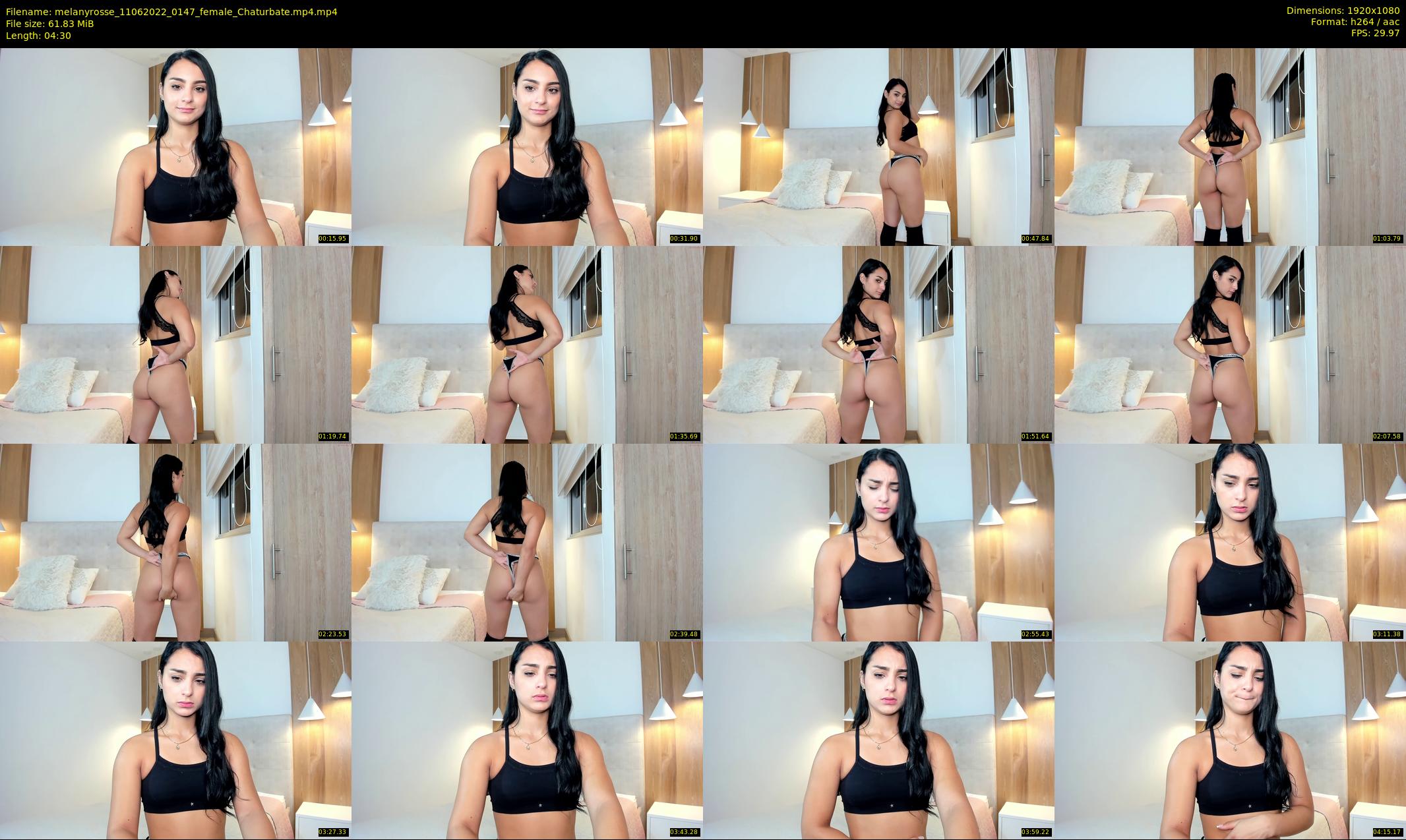 melanyrosse — 5 minute Chaturbate female cam show recording, 1080p, Jun 11, 2022
