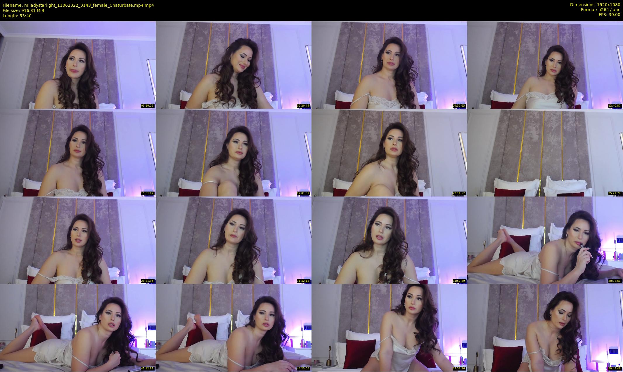 miladystarlight — 54 minute Chaturbate female cam show recording, 1080p, Jun 11, 2022