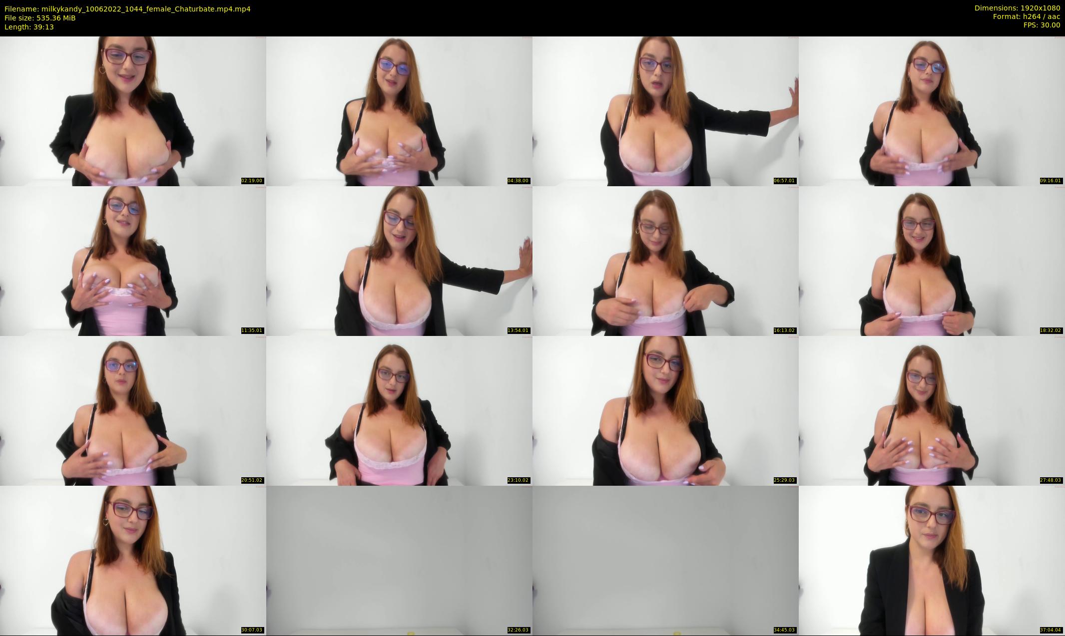 milkykandy — 40 minute Chaturbate female cam show recording, 1080p, Jun 10, 2022
