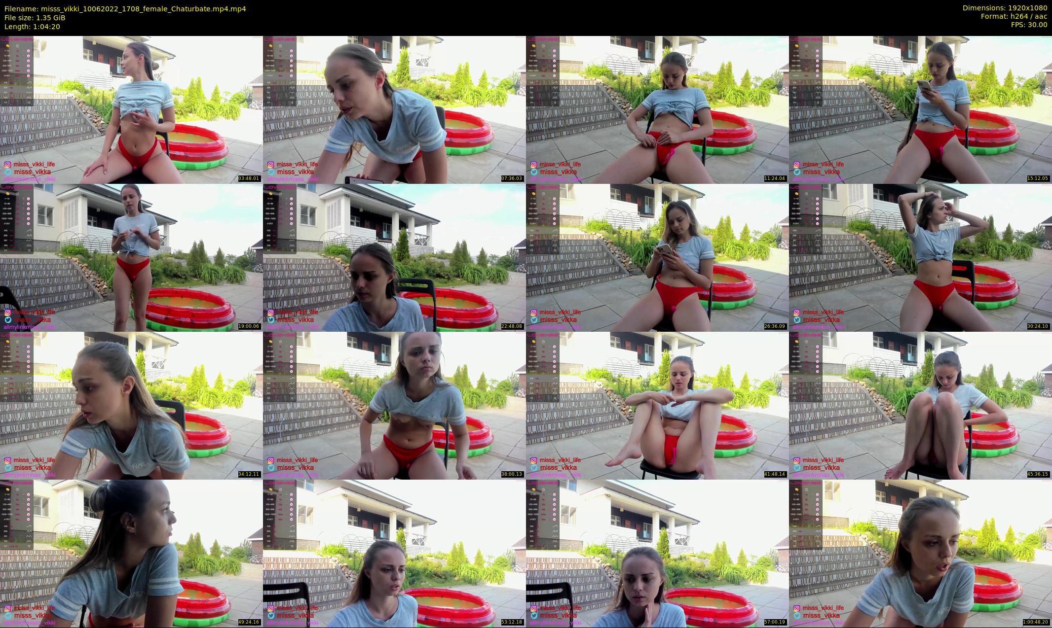 misss_vikki — 65 minute Chaturbate female cam show recording, 1080p, Jun 10, 2022