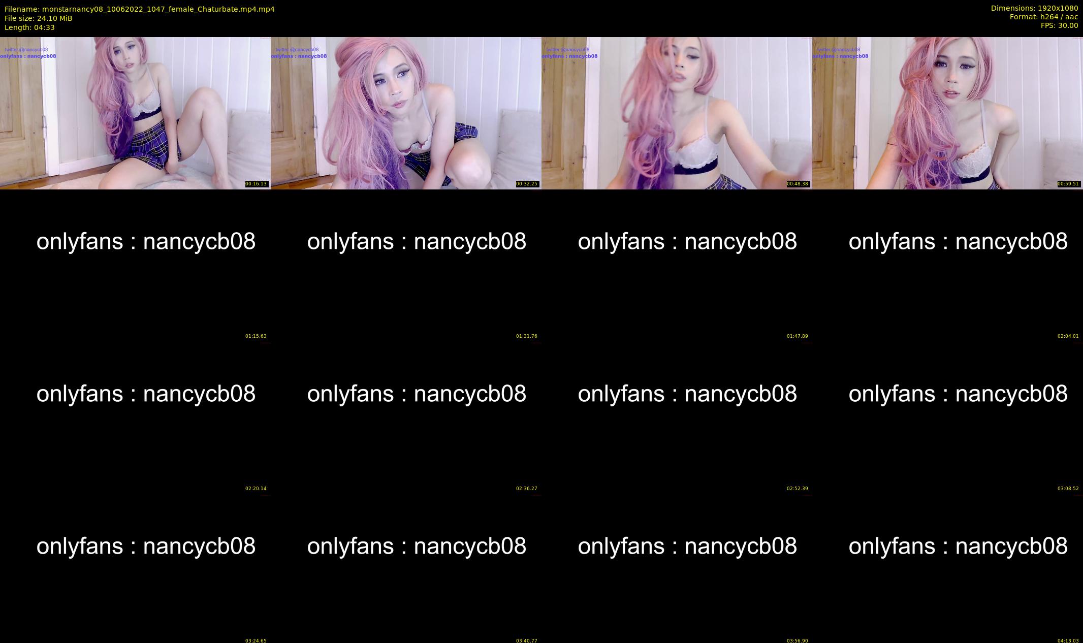 monstarnancy08 — 5 minute Chaturbate female cam show recording, 1080p, Jun 10, 2022